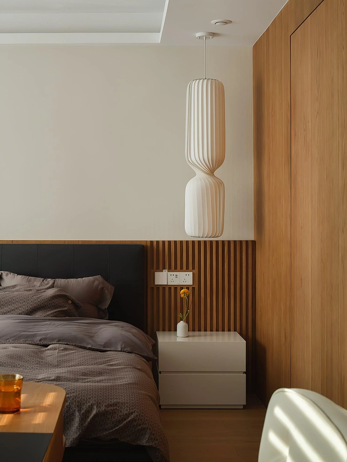 Twist Minimalist PVC Pendant Lamp - Image 27