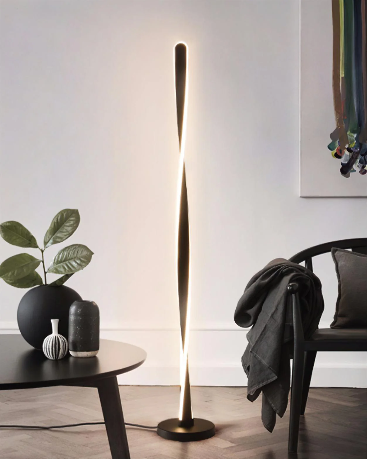 Twisted Modern Floor Lamp - Image 10