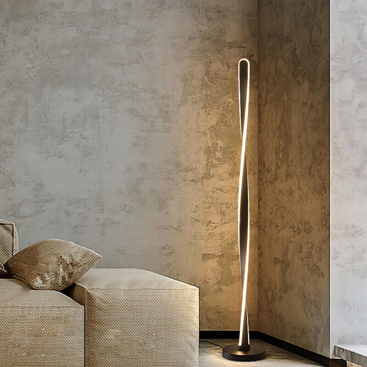 Twisted Modern Floor Lamp - Image 6