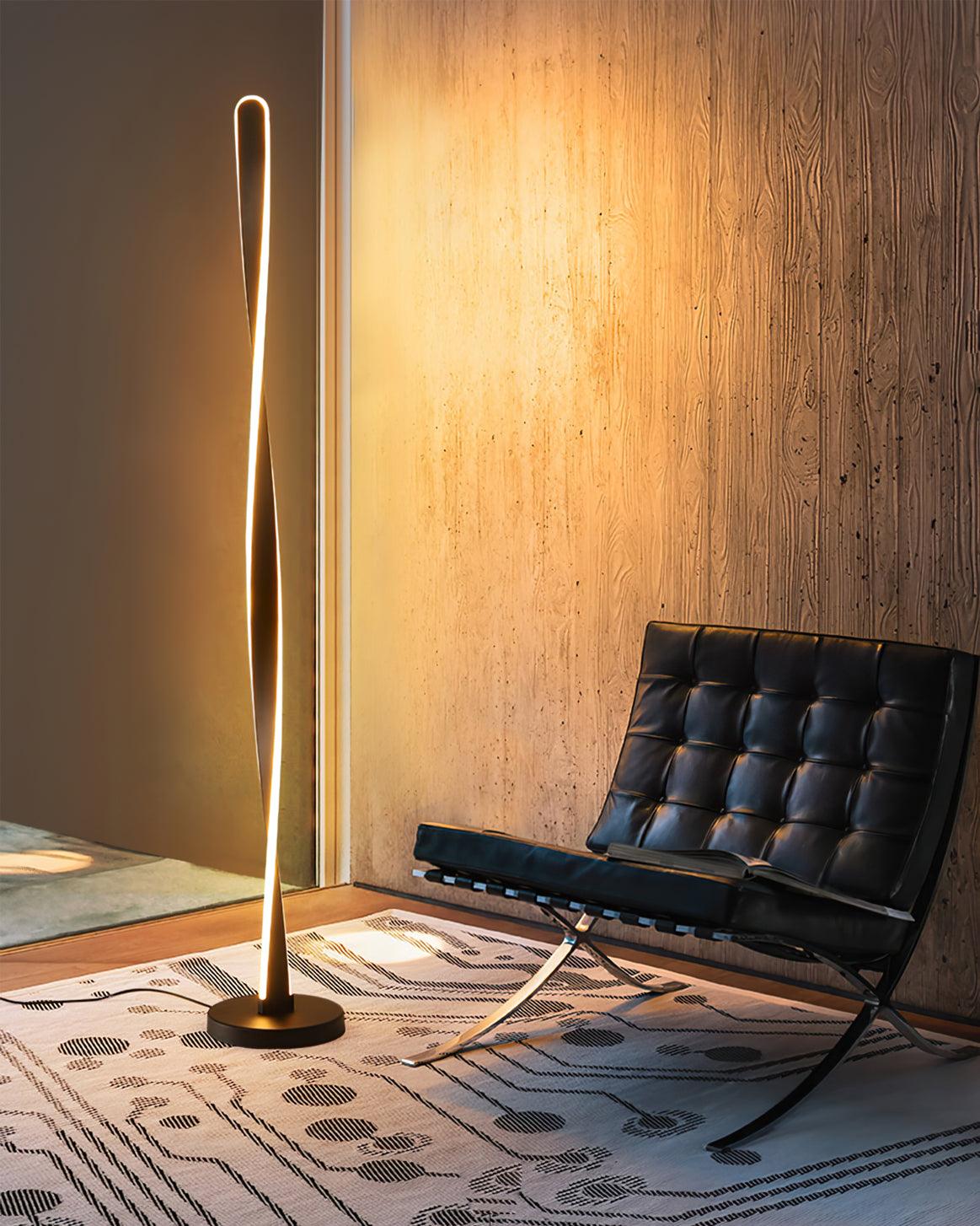 Twisted Modern Floor Lamp - Image 7