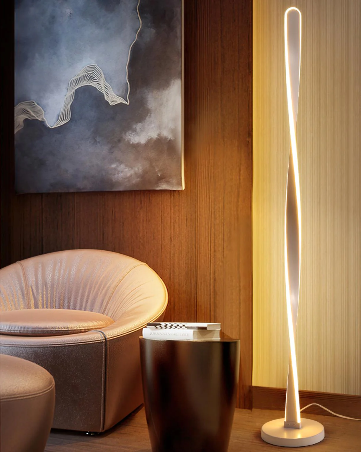 Twisted Modern Floor Lamp - Image 8