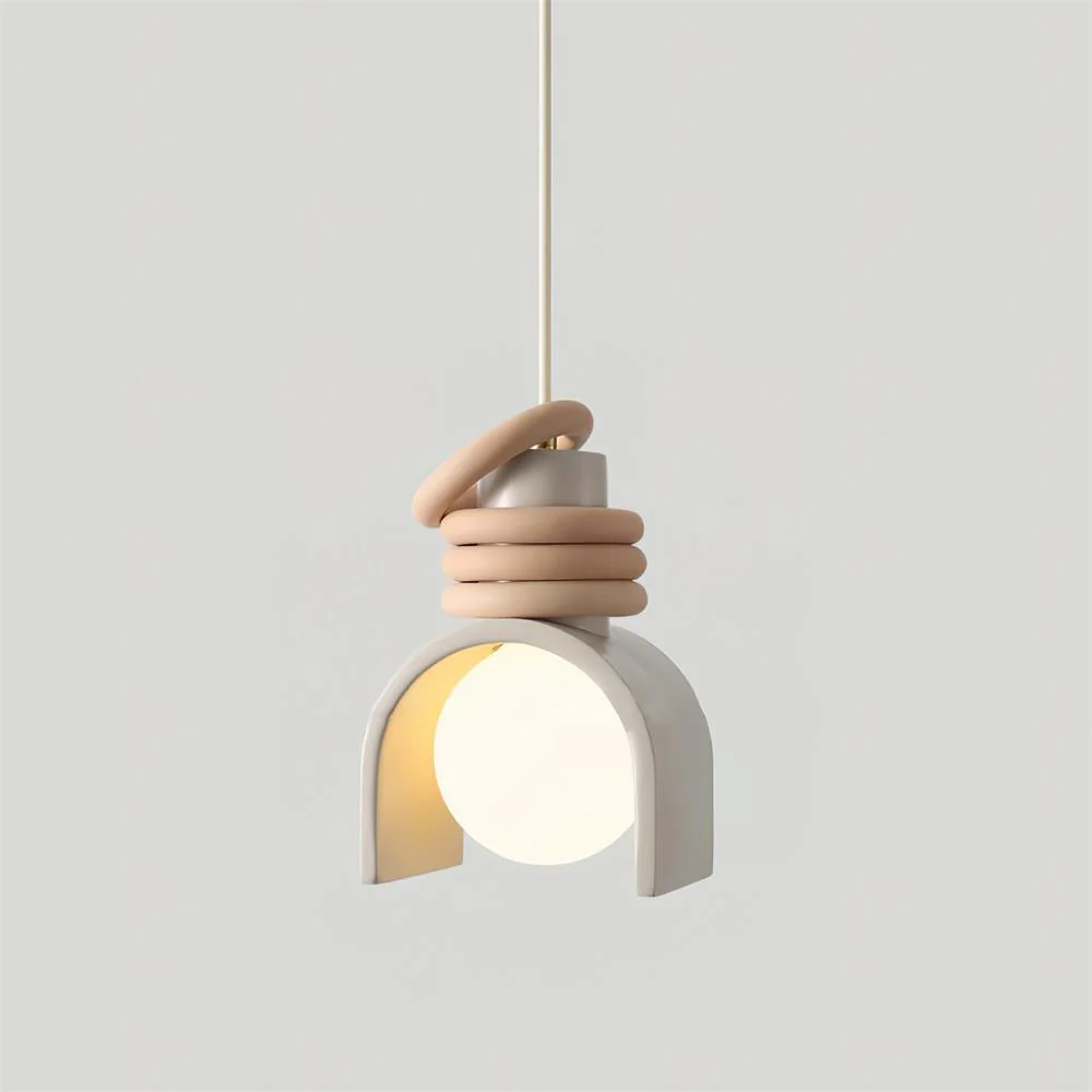 Twister Contemporary Glass Pendant Light - Image 16