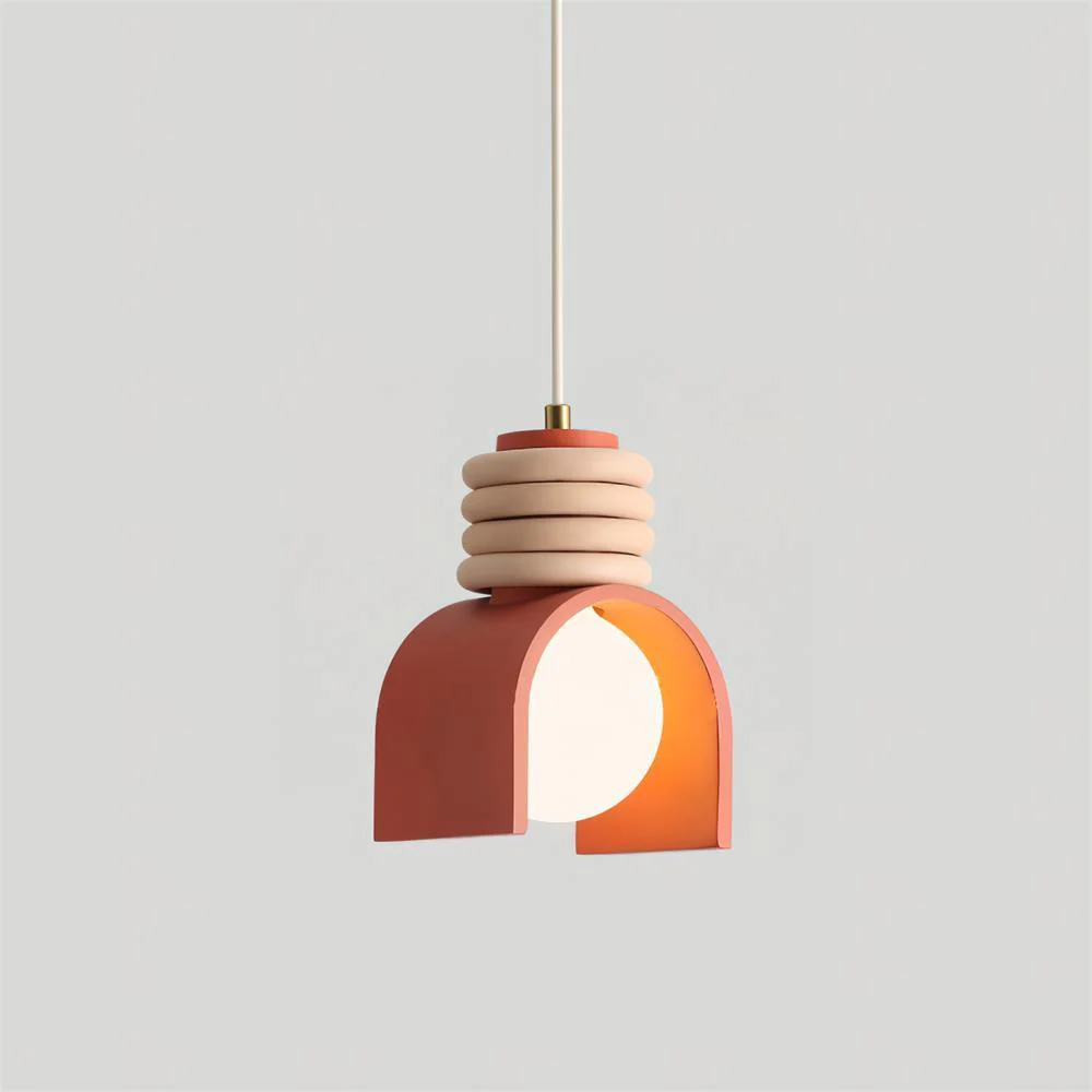 Twister Contemporary Glass Pendant Light - Image 19