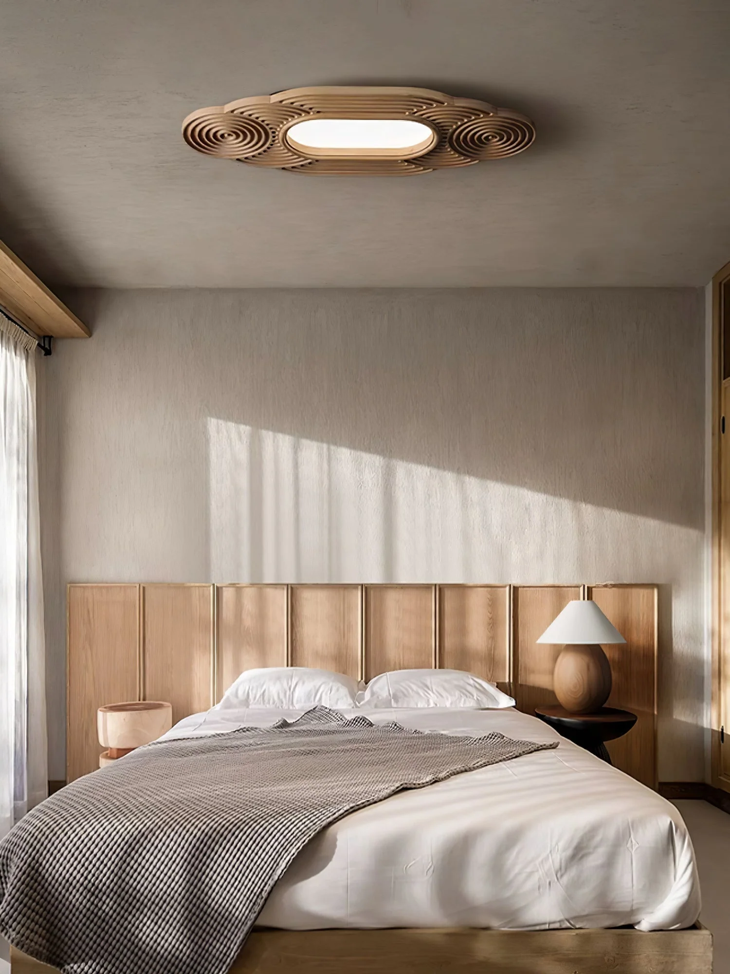 Udorionis Premium Nordic Art Wood Ceiling Lamp - Image 11