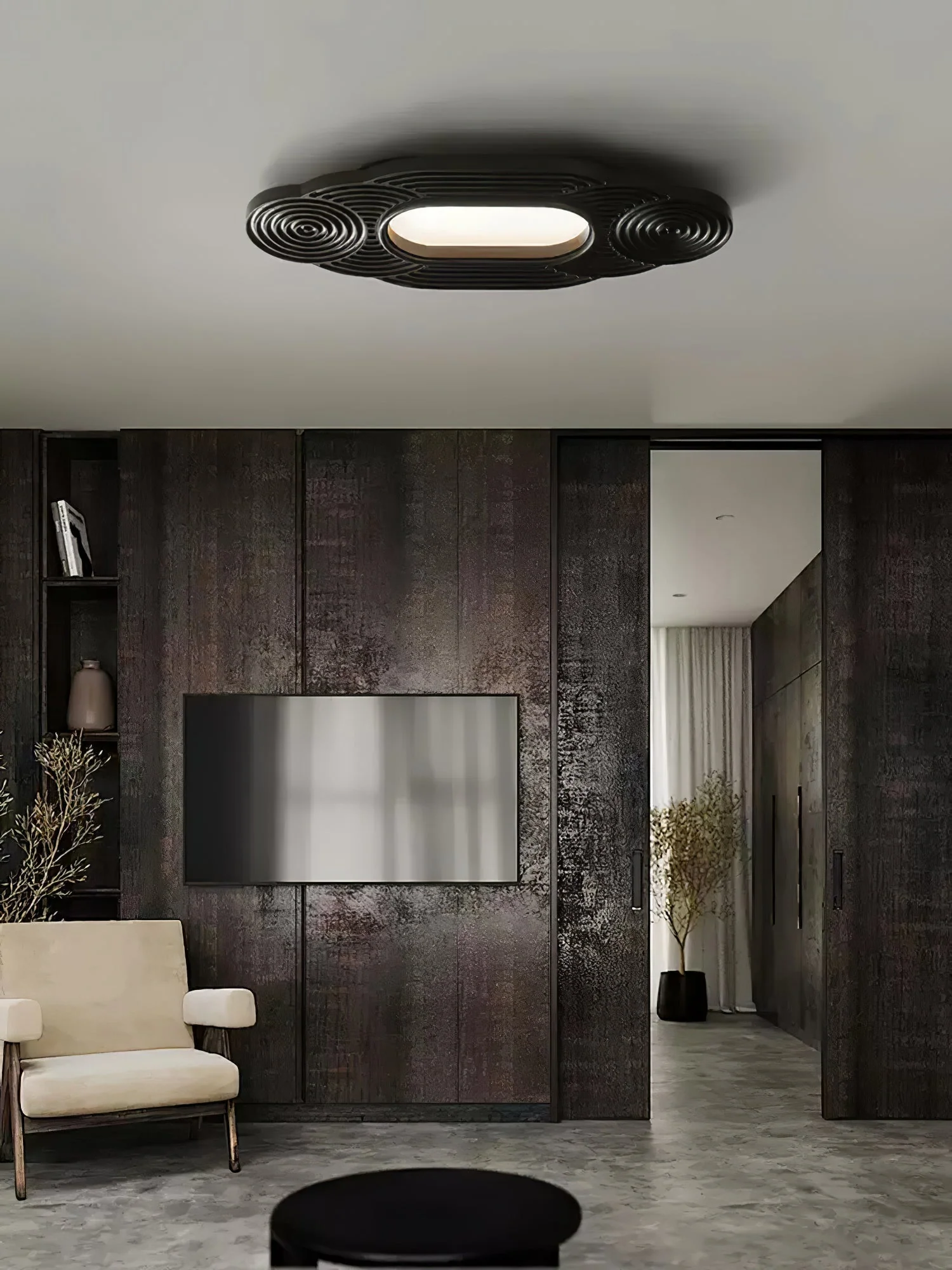 Udorionis Premium Nordic Art Wood Ceiling Lamp - Image 13
