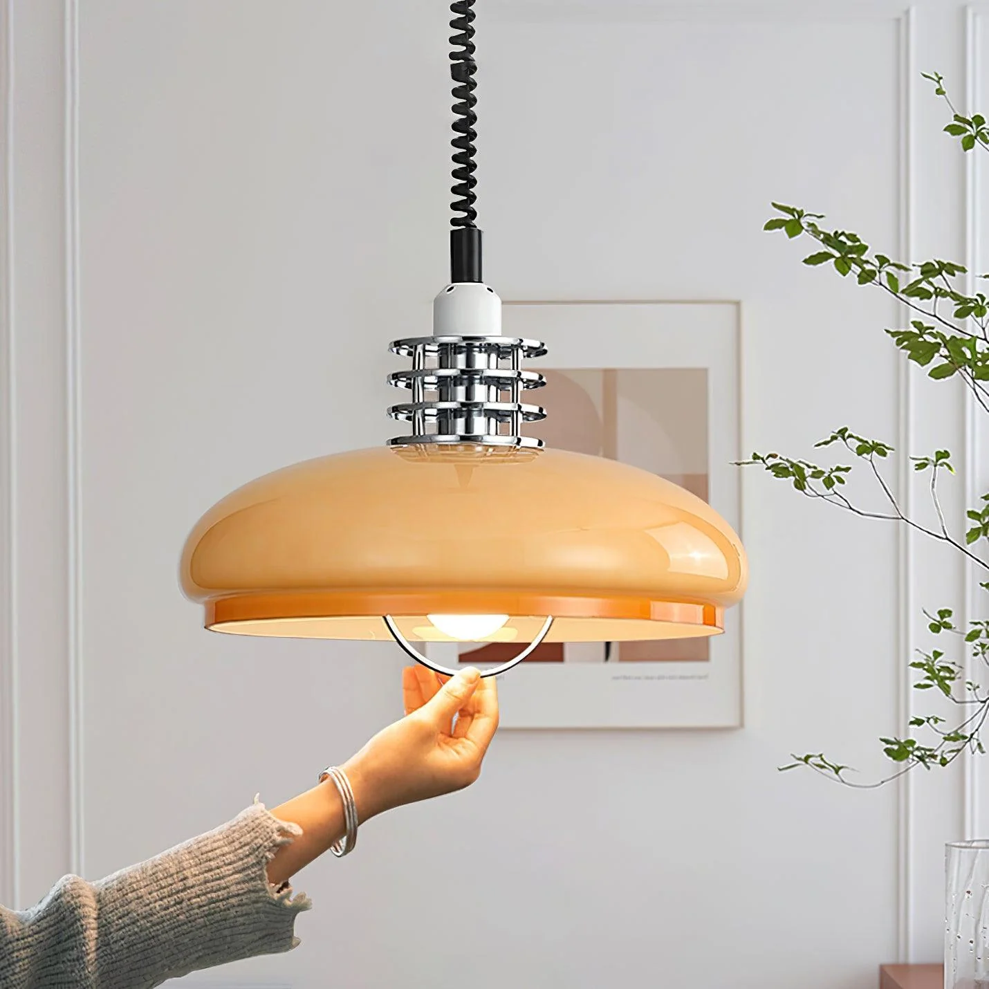 Ulaearae Nordic Art Classic Glass Pendant Lamp - Image 35