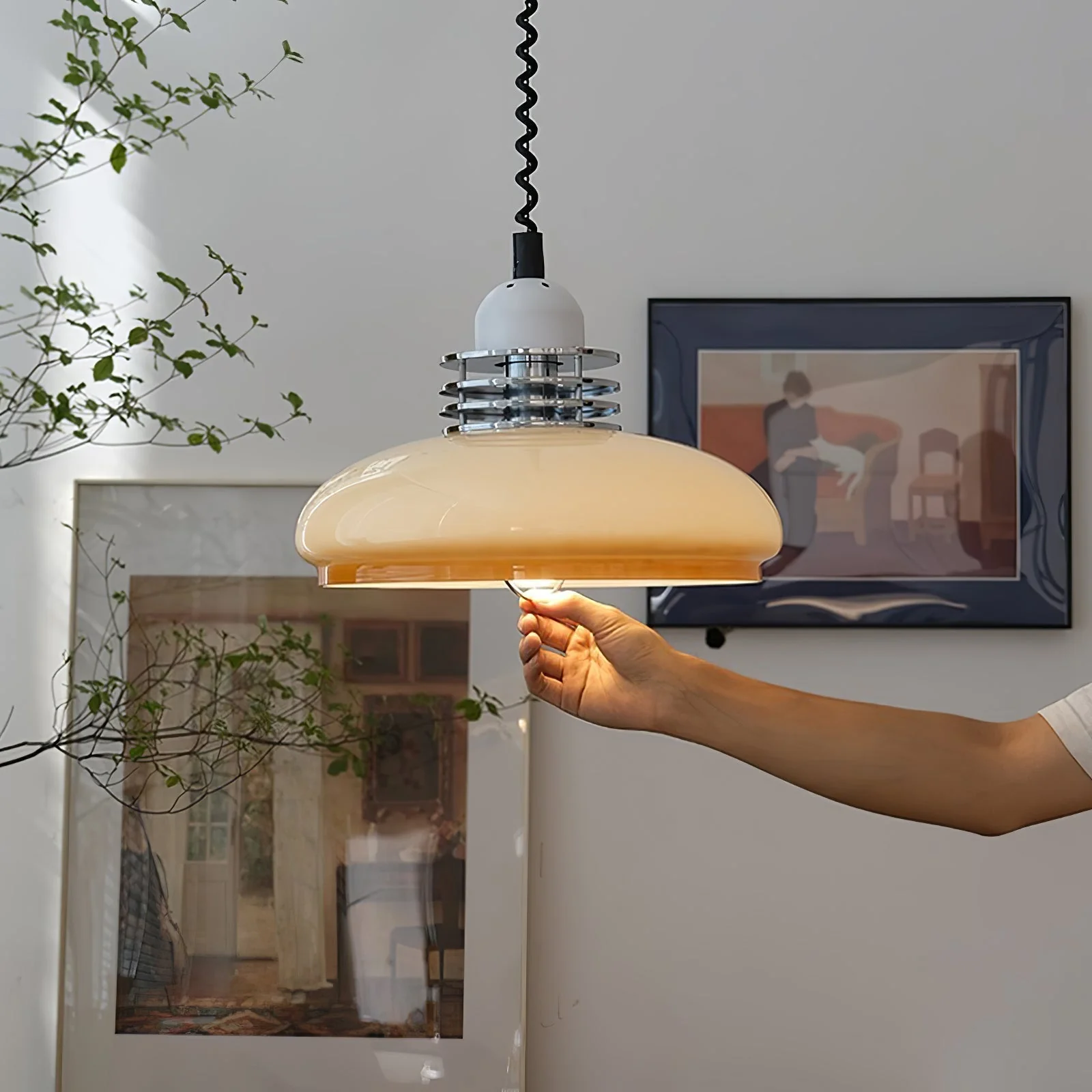 Ulaearae Nordic Art Classic Glass Pendant Lamp - Image 52