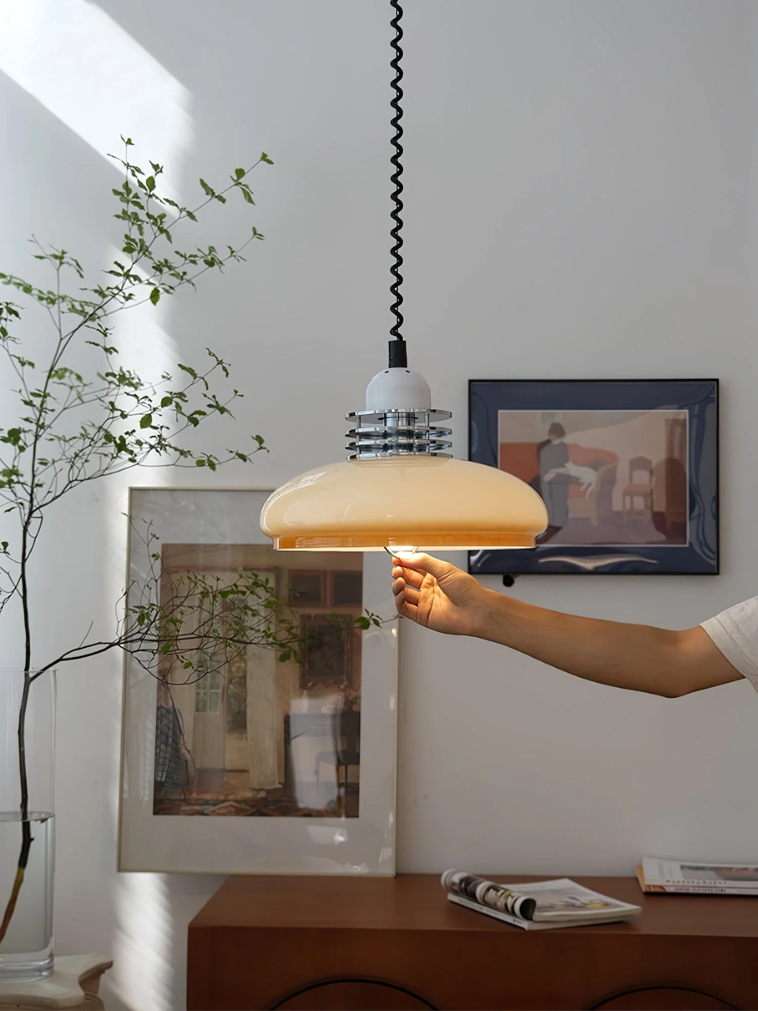 Ulaearae Nordic Art Classic Glass Pendant Lamp - Image 61