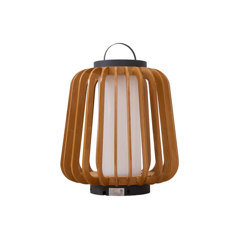 Ulmaran Portable Rechargeable Wood Lantern Outdoor Light - Image 71