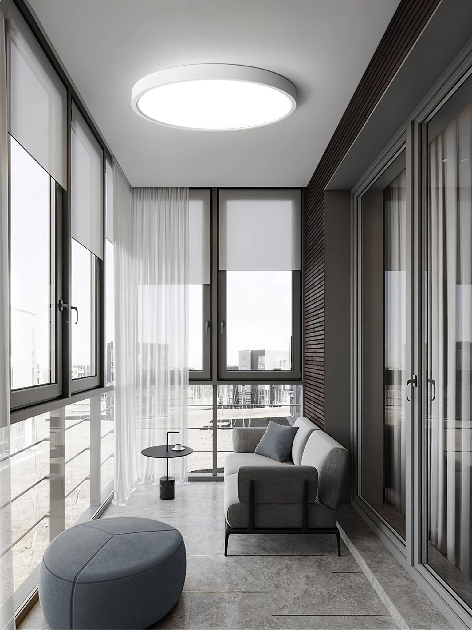 Ulnorisra Modern Minimalist Thinnest Round Ceiling Light - Image 28