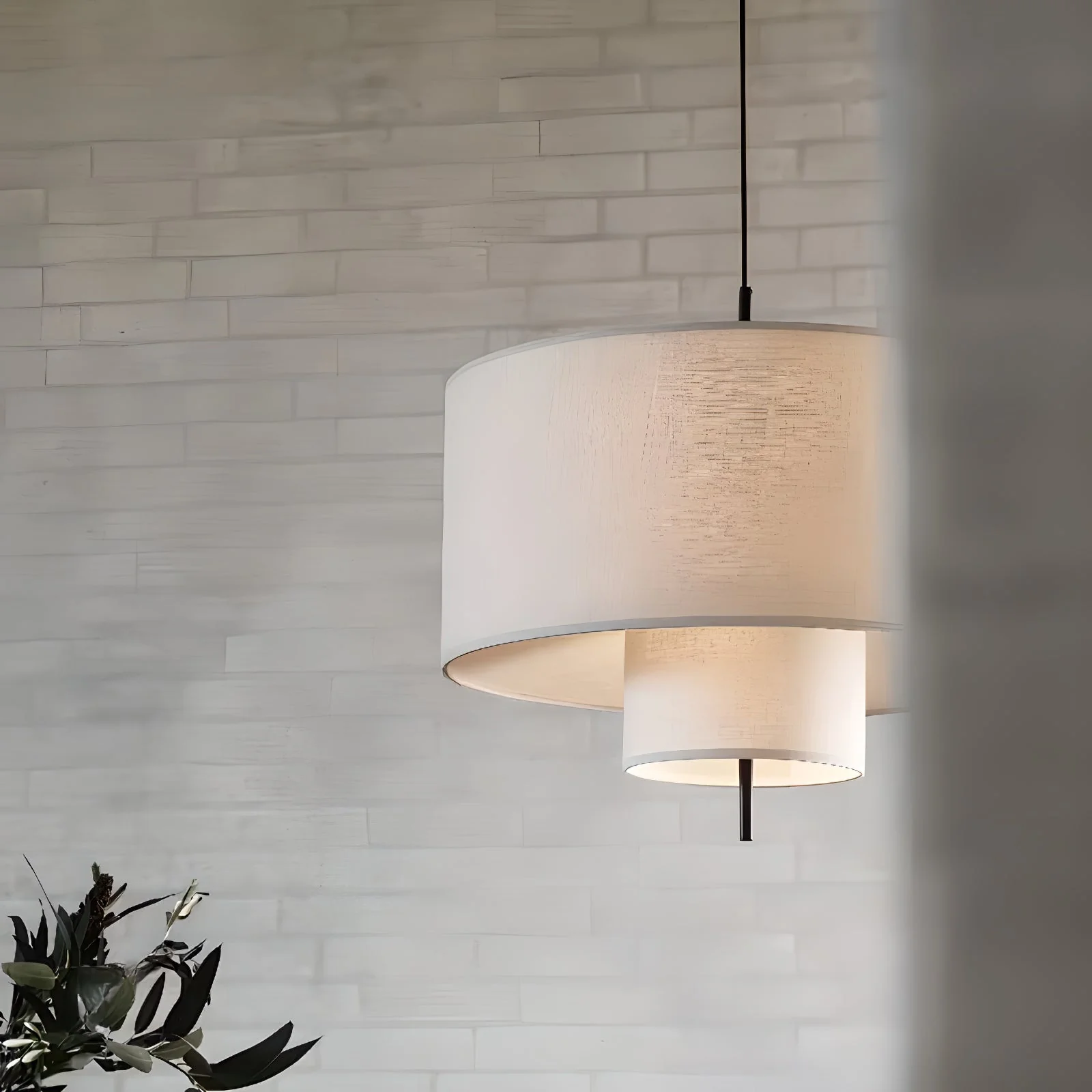 Ulphaa Modern Minimalist Fabric Pendant Lamp - Image 7