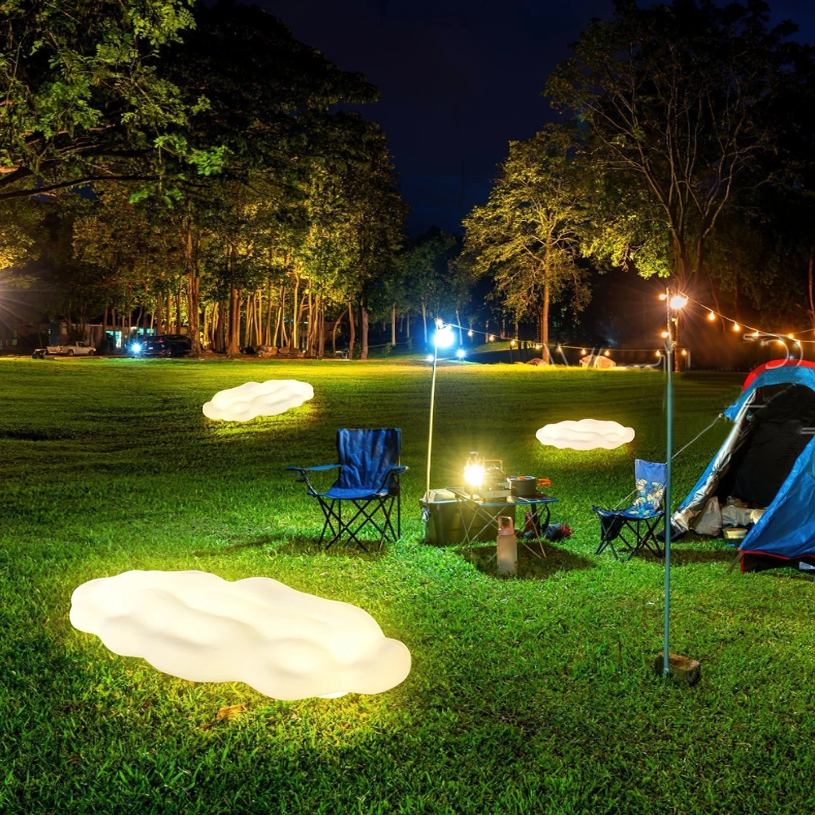 Ulphaion Elegance Cloud Outdoor Floor Light - Image 10