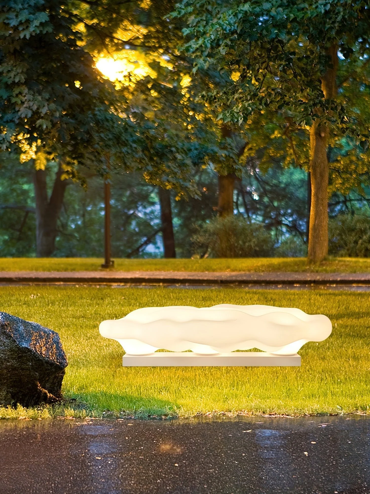 Ulphaion Elegance Cloud Outdoor Floor Light - Image 11