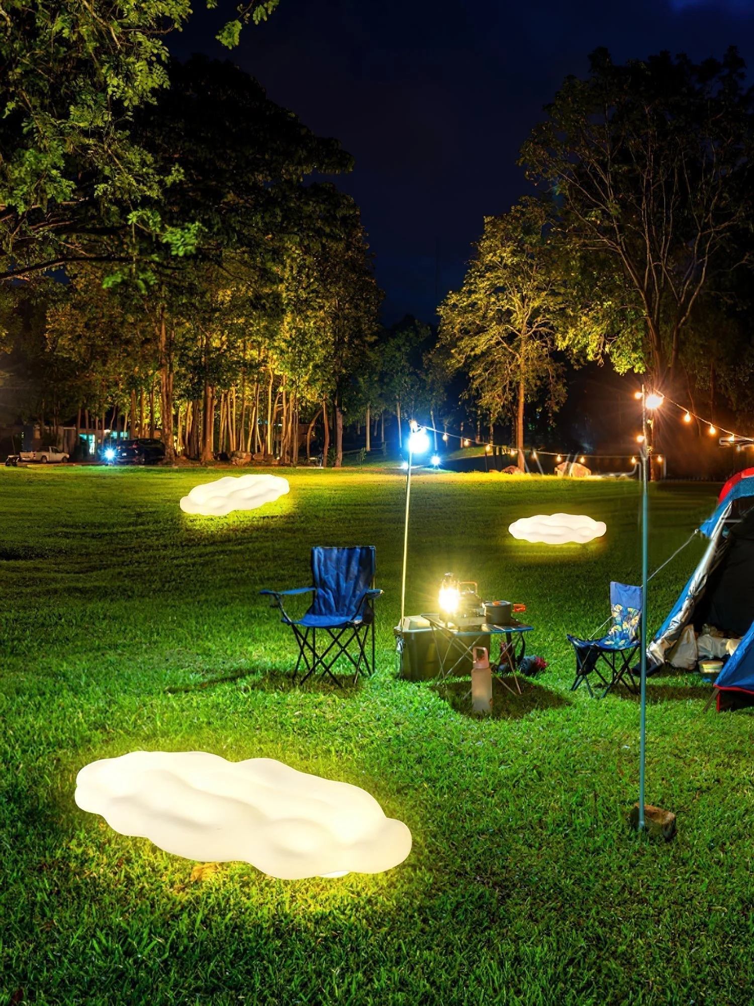 Ulphaion Elegance Cloud Outdoor Floor Light - Image 12