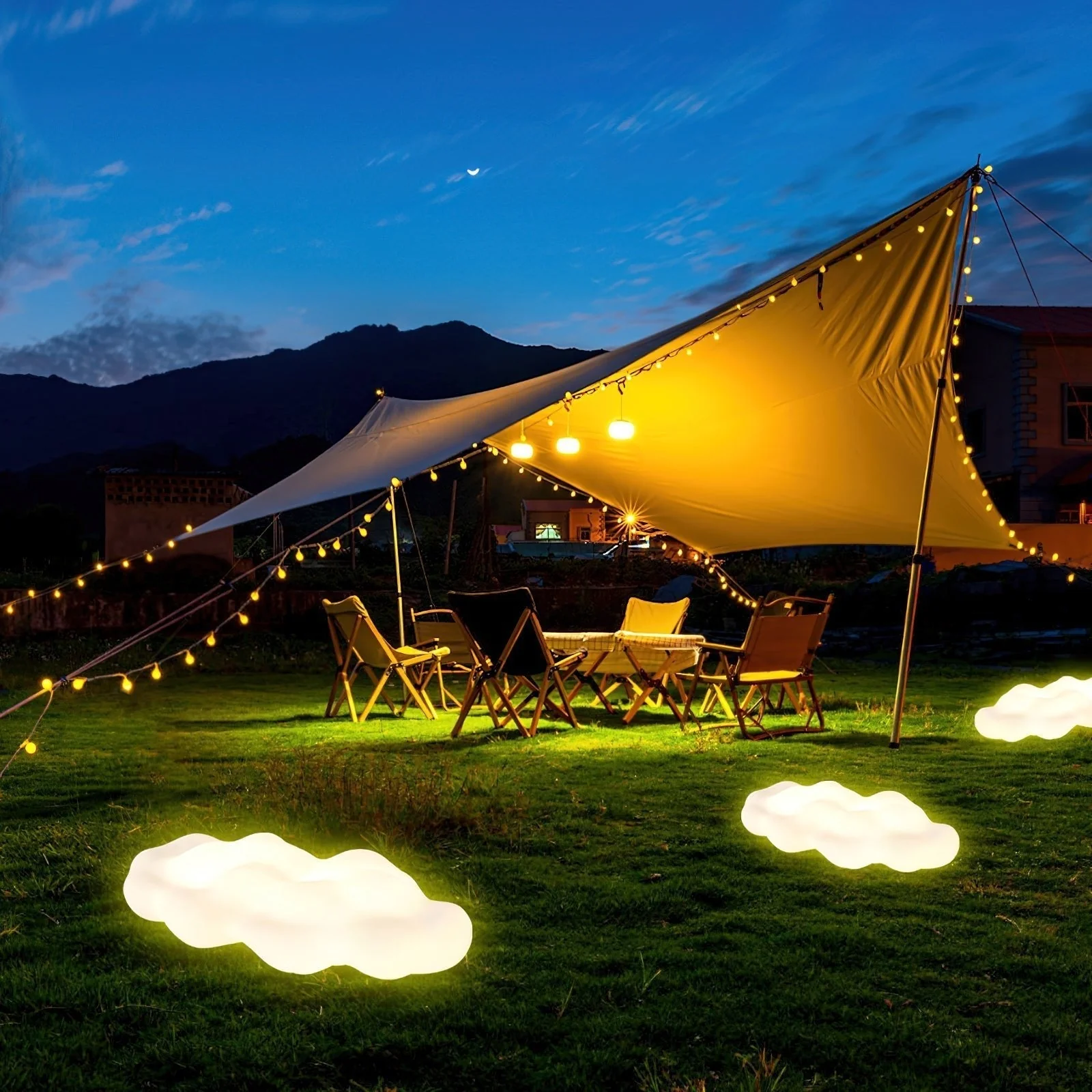 Ulphaion Elegance Cloud Outdoor Floor Light - Image 7