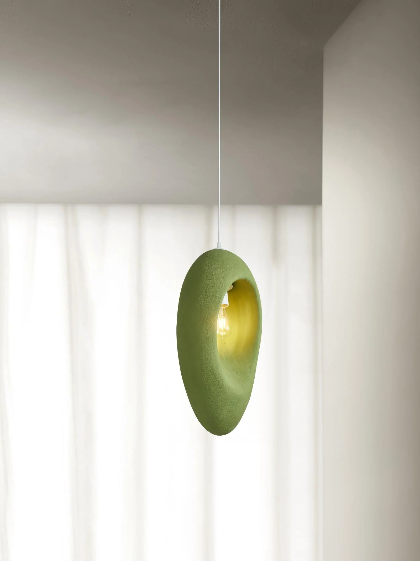 Ulrinara Modern Minimalist Plastic Pendant Light - Image 9