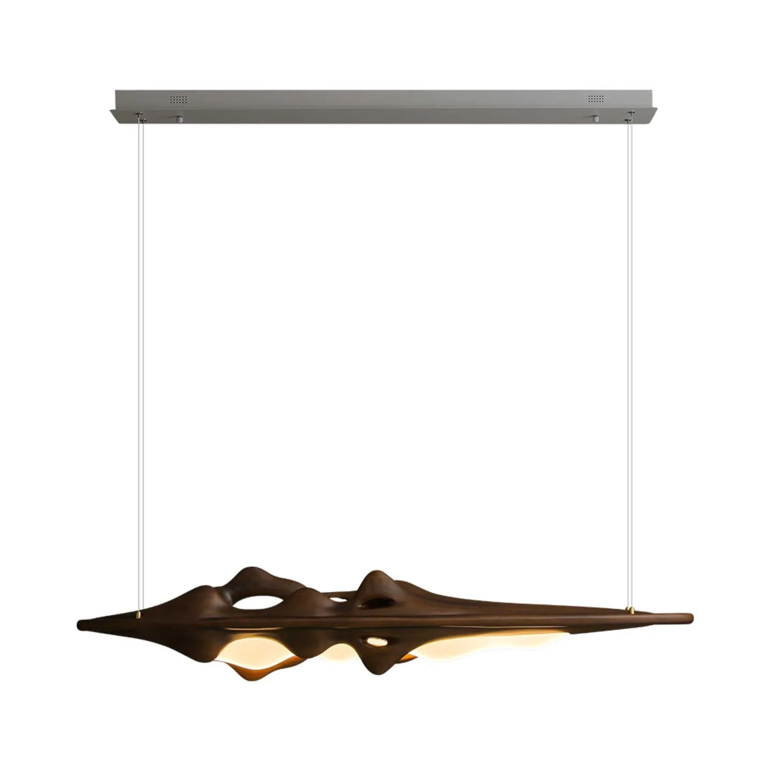 Ulsorira Topographic Wood Pendant Light - Image 10