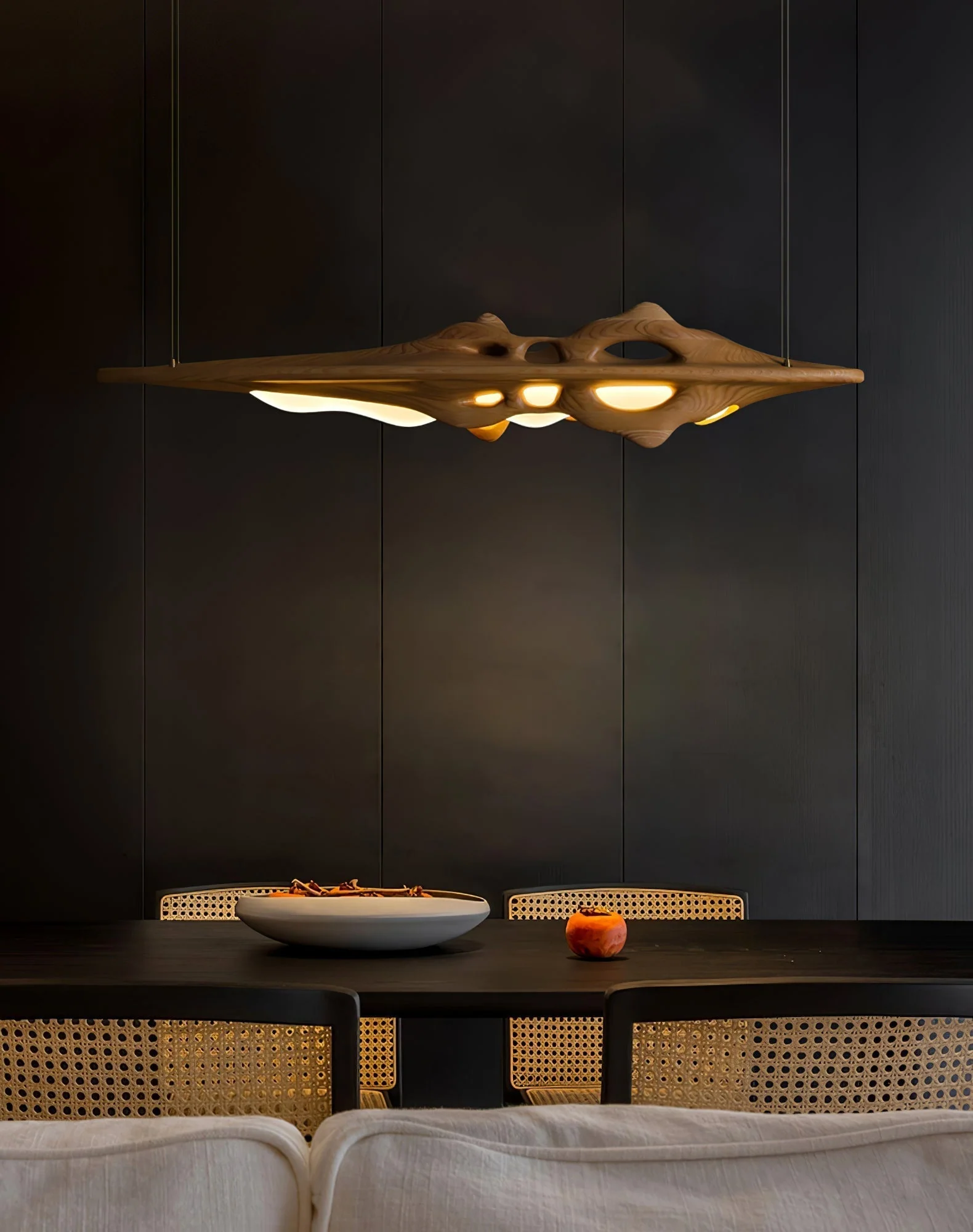 Ulsorira Topographic Wood Pendant Light - Image 24