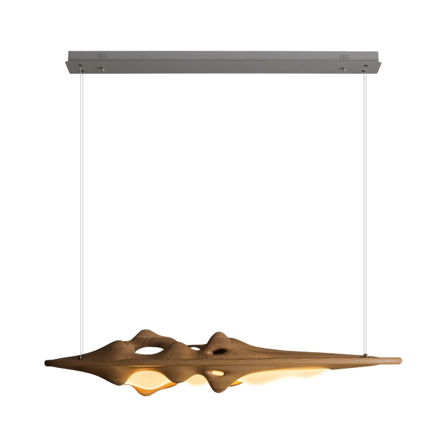 Ulsorira Topographic Wood Pendant Light - Image 9
