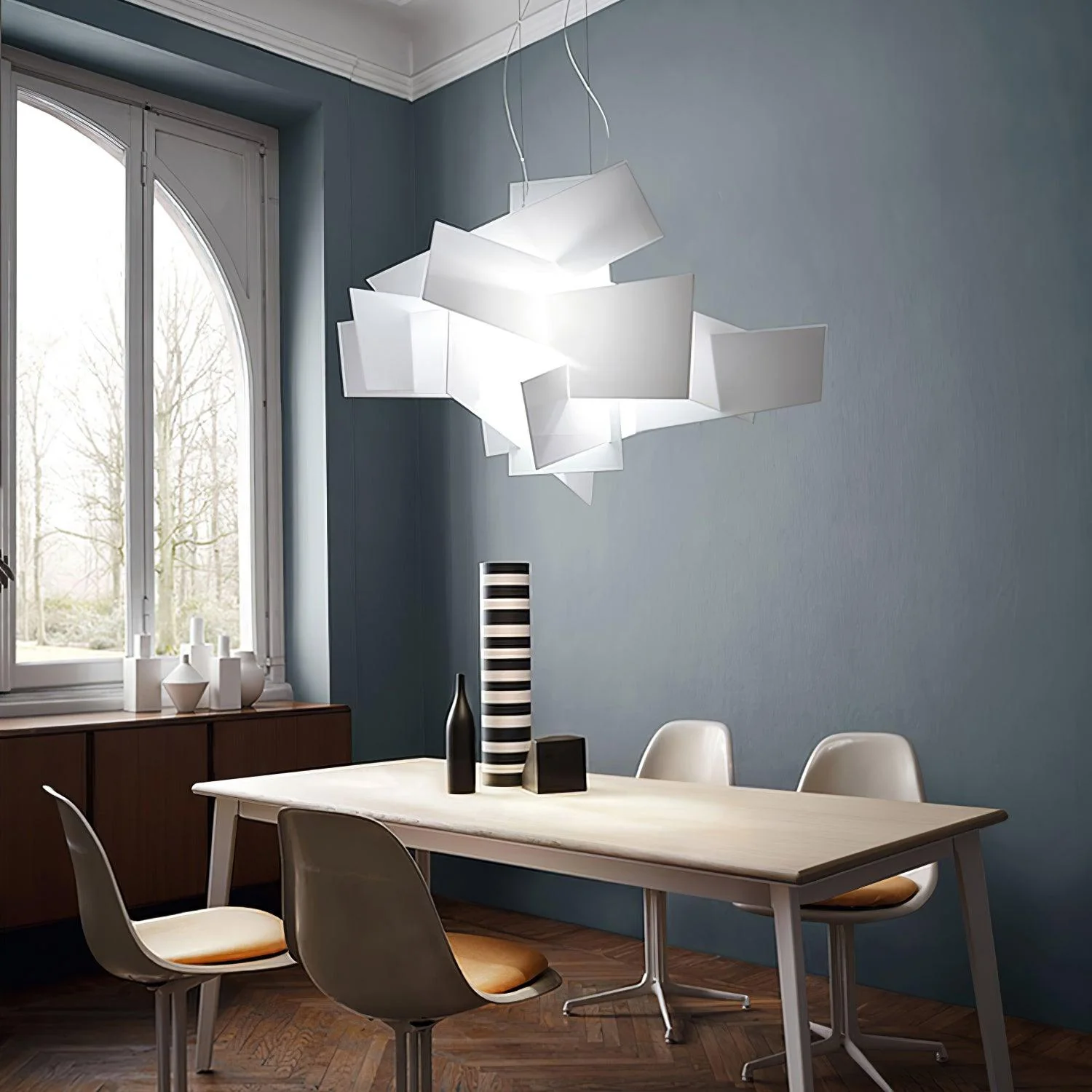 Ultalus Origami Starburst Pendant Light - Image 12