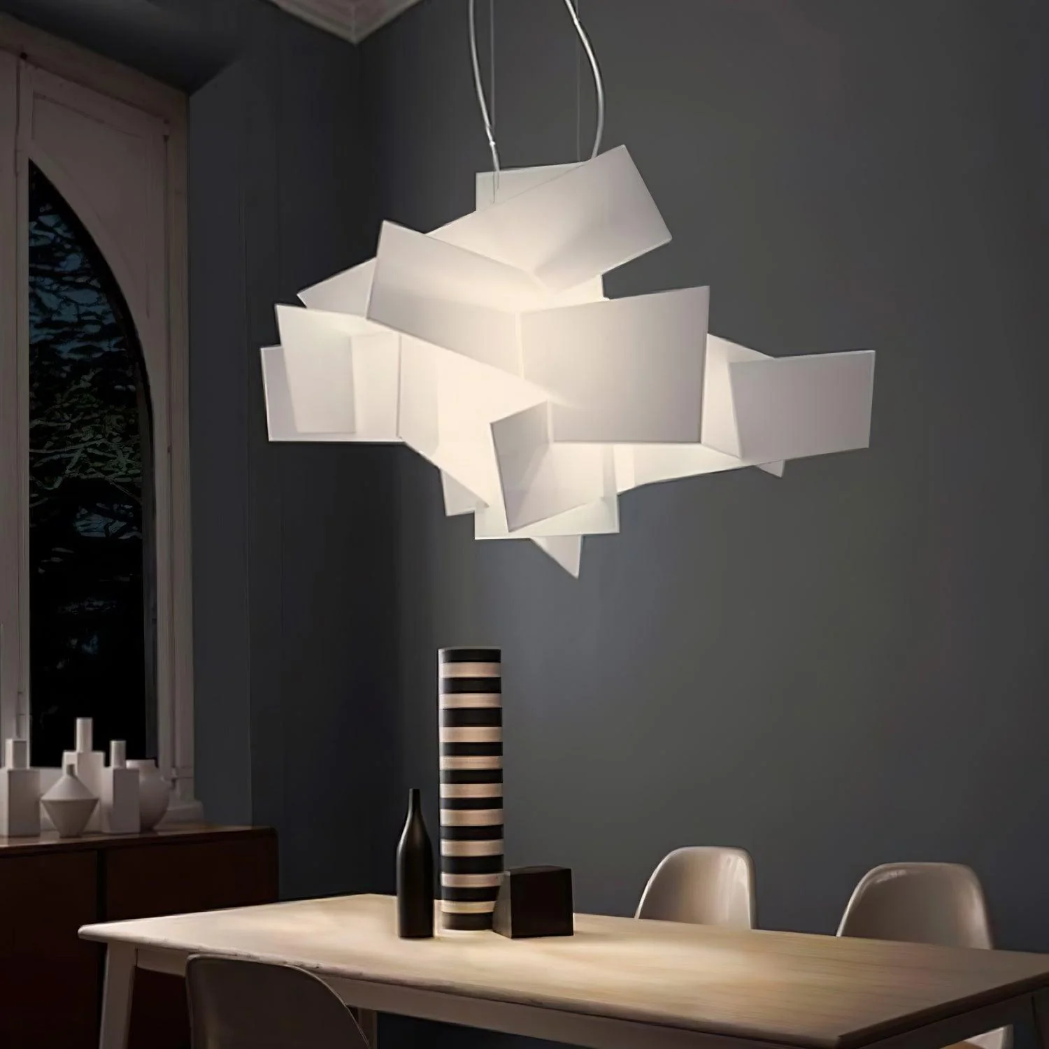 Ultalus Origami Starburst Pendant Light - Image 16