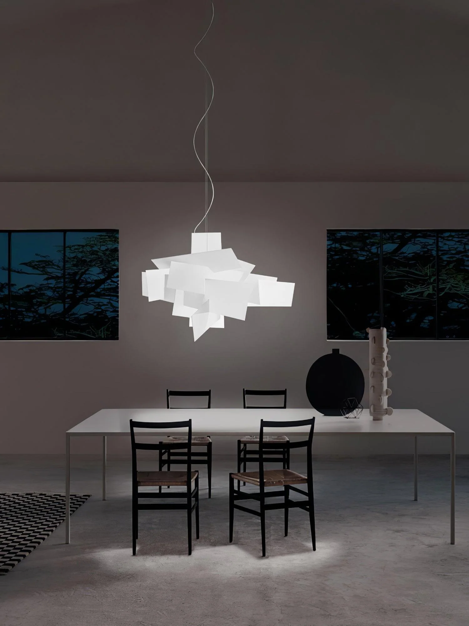 Ultalus Origami Starburst Pendant Light - Image 2