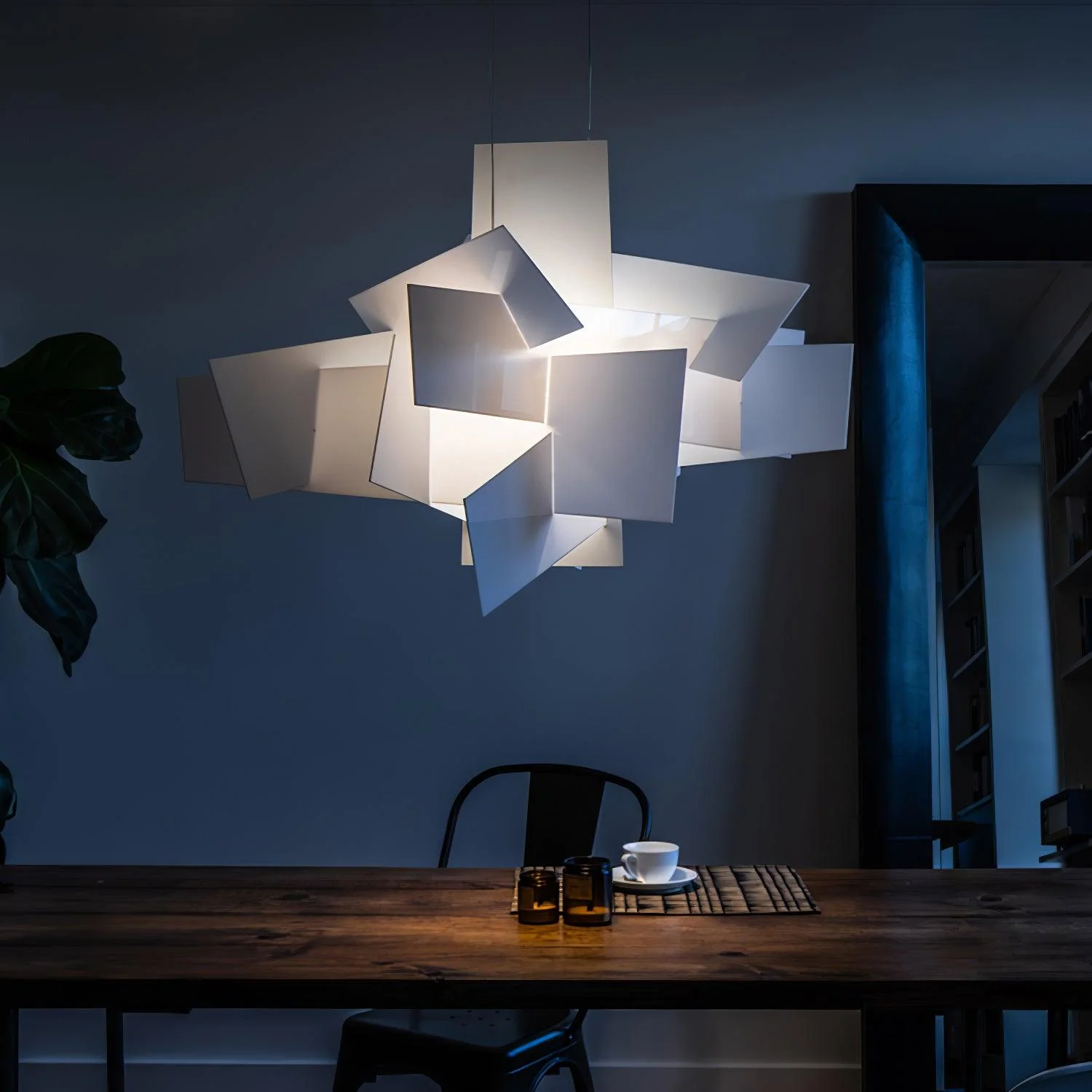 Ultalus Origami Starburst Pendant Light - Image 4