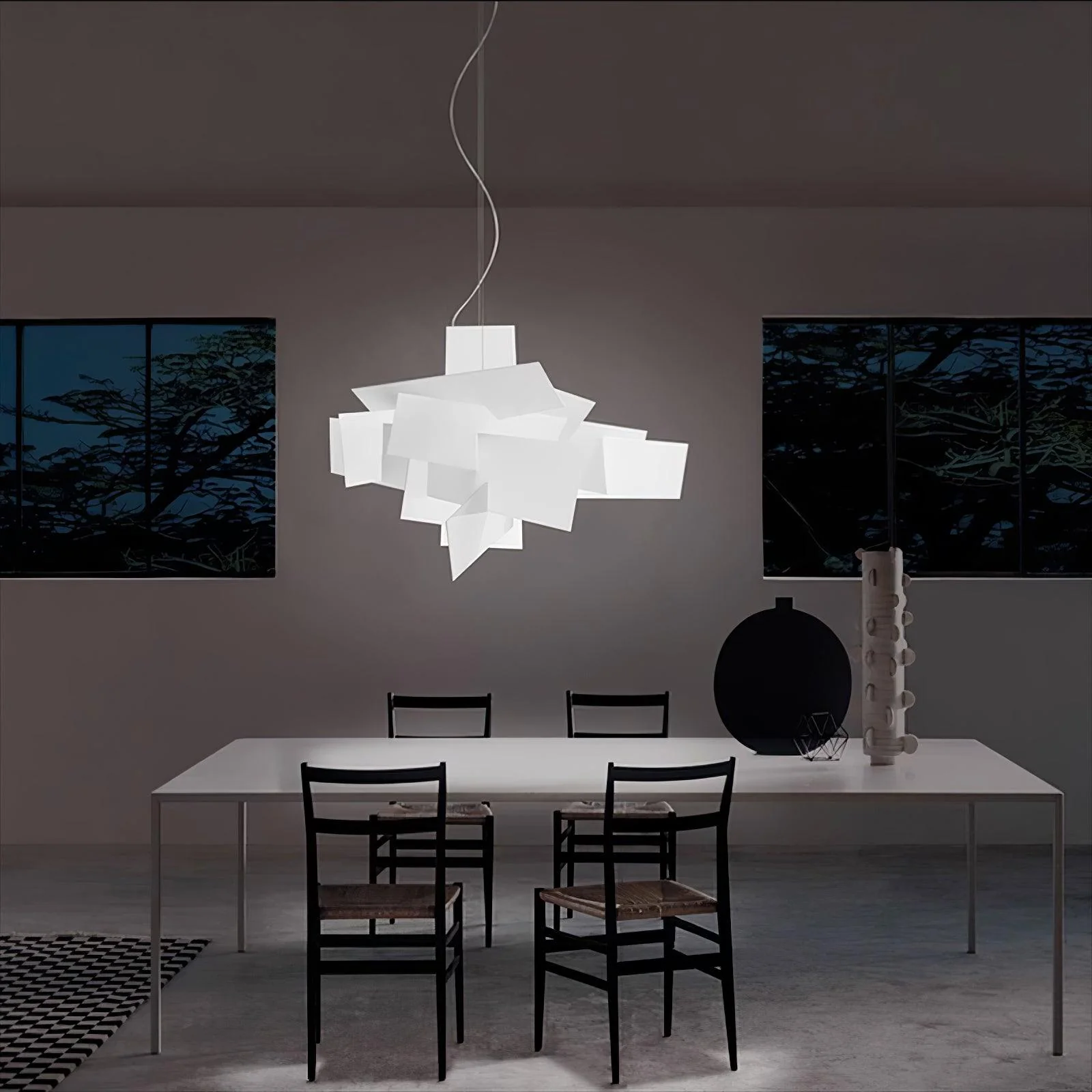 Ultalus Origami Starburst Pendant Light - Image 40