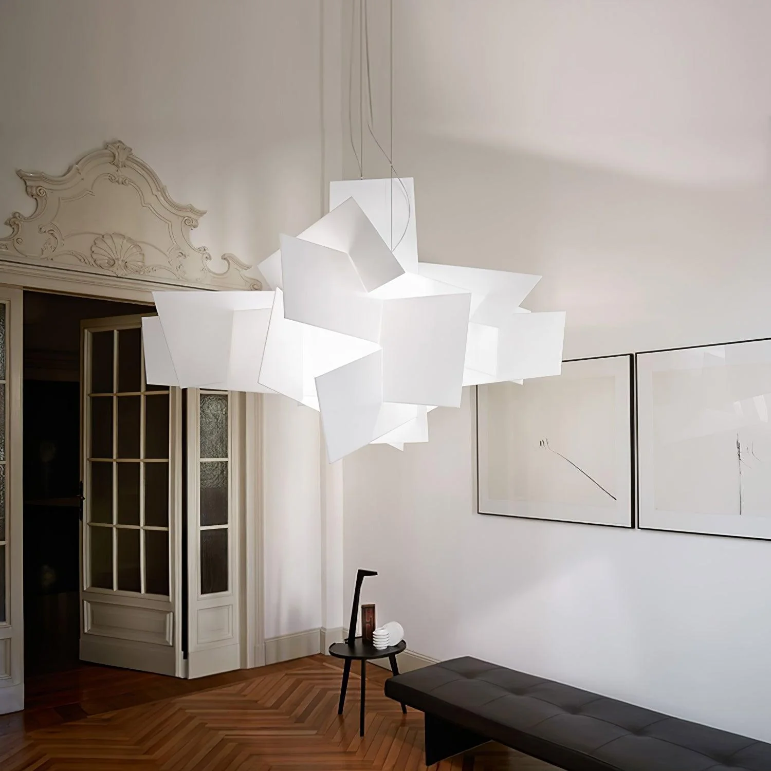 Ultalus Origami Starburst Pendant Light - Image 6