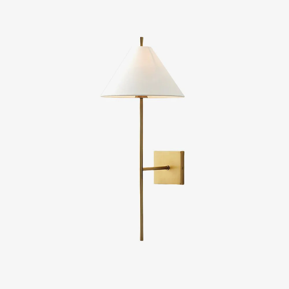 Ulveleth Vintage Industrial Fabric Wall Light