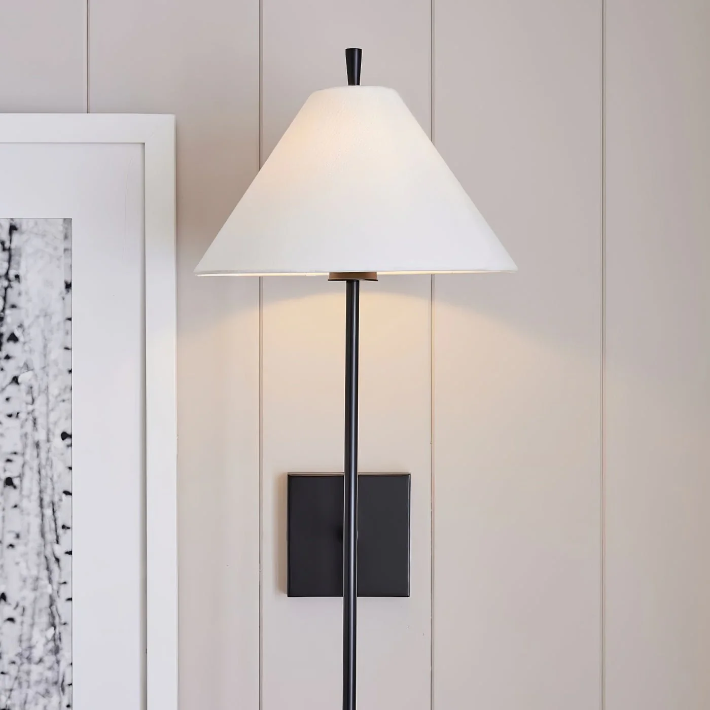 Ulveleth Vintage Industrial Fabric Wall Light - Image 25