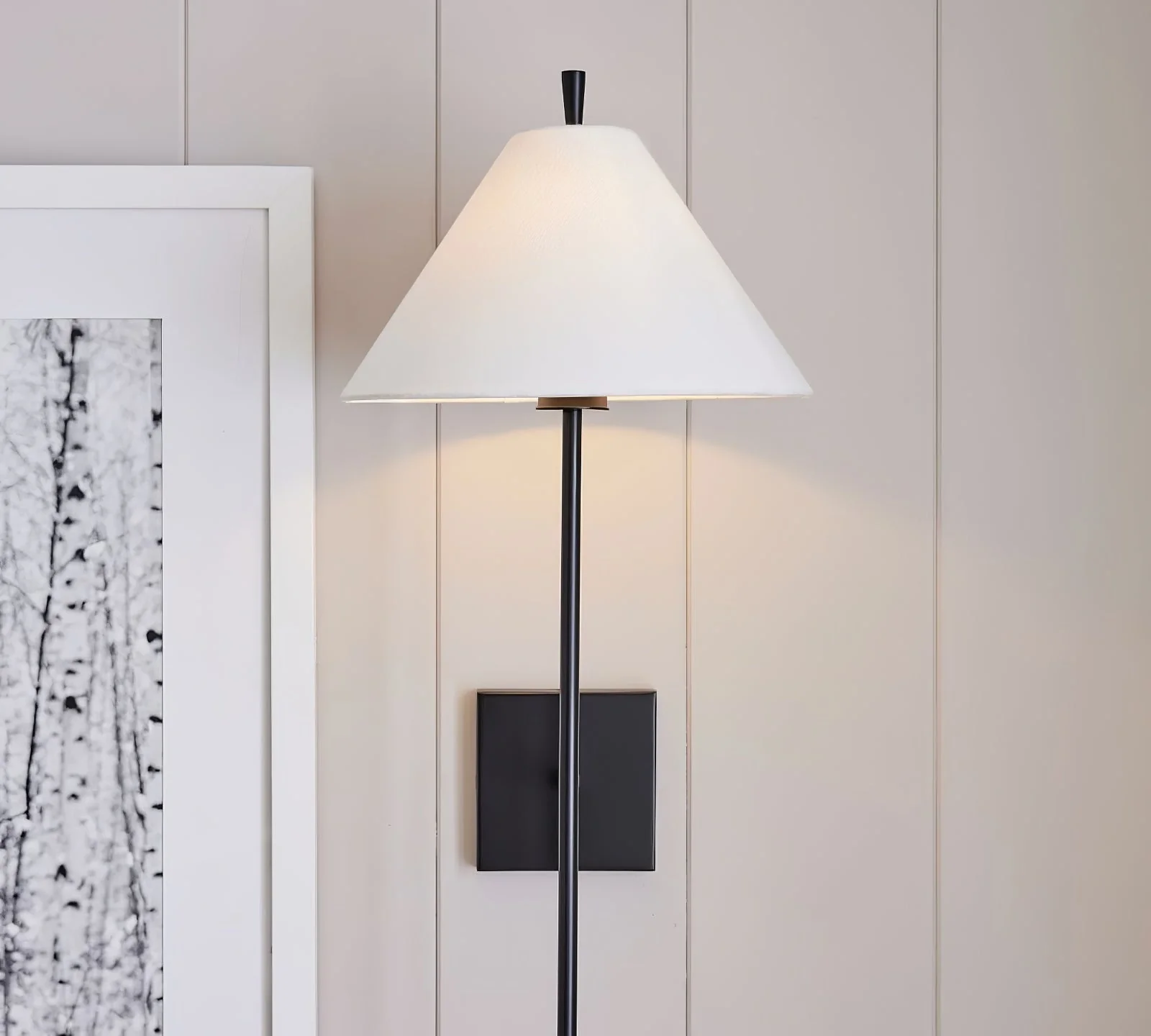 Ulveleth Vintage Industrial Fabric Wall Light - Image 9