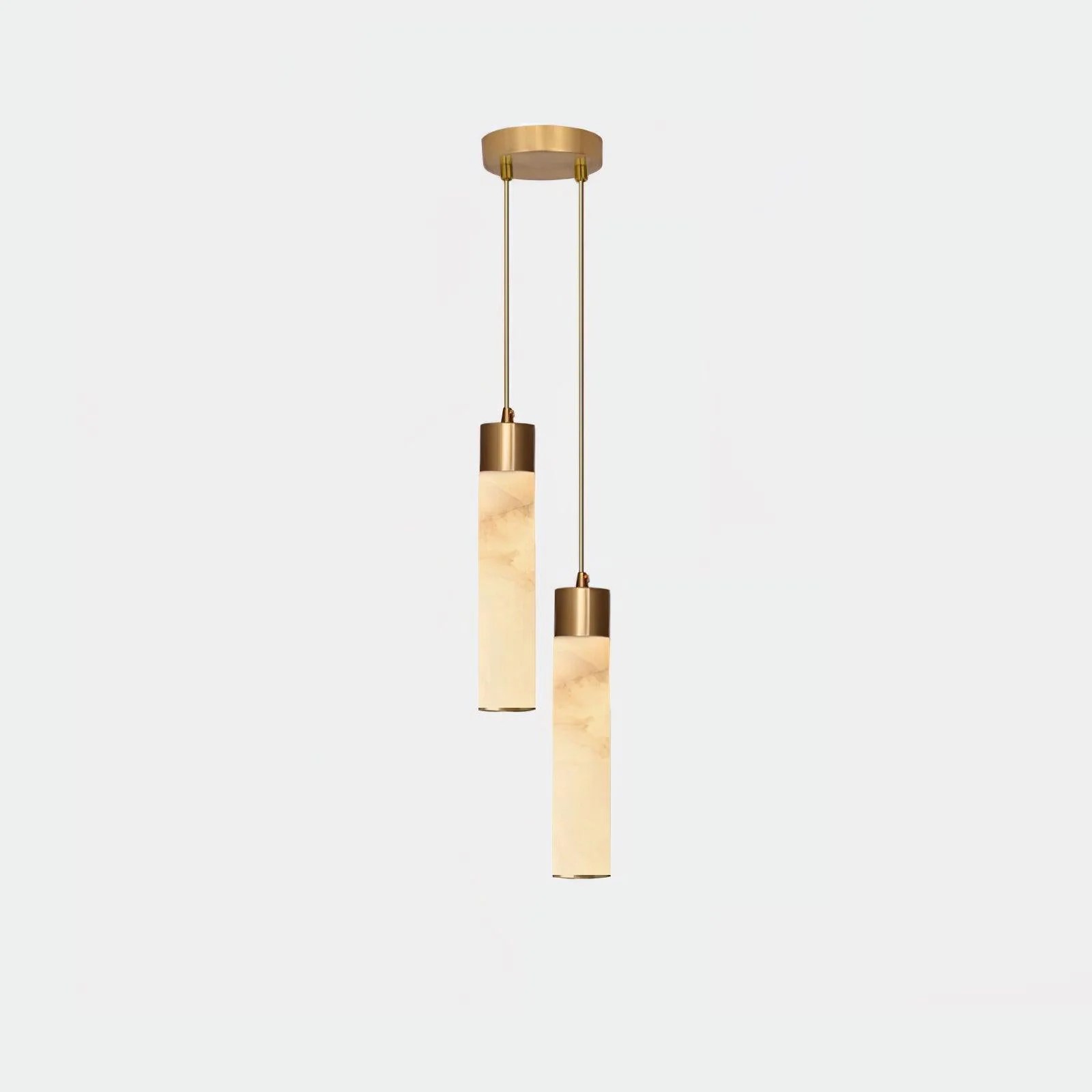 Cylinder Alabaster Pendant Light - Image 10