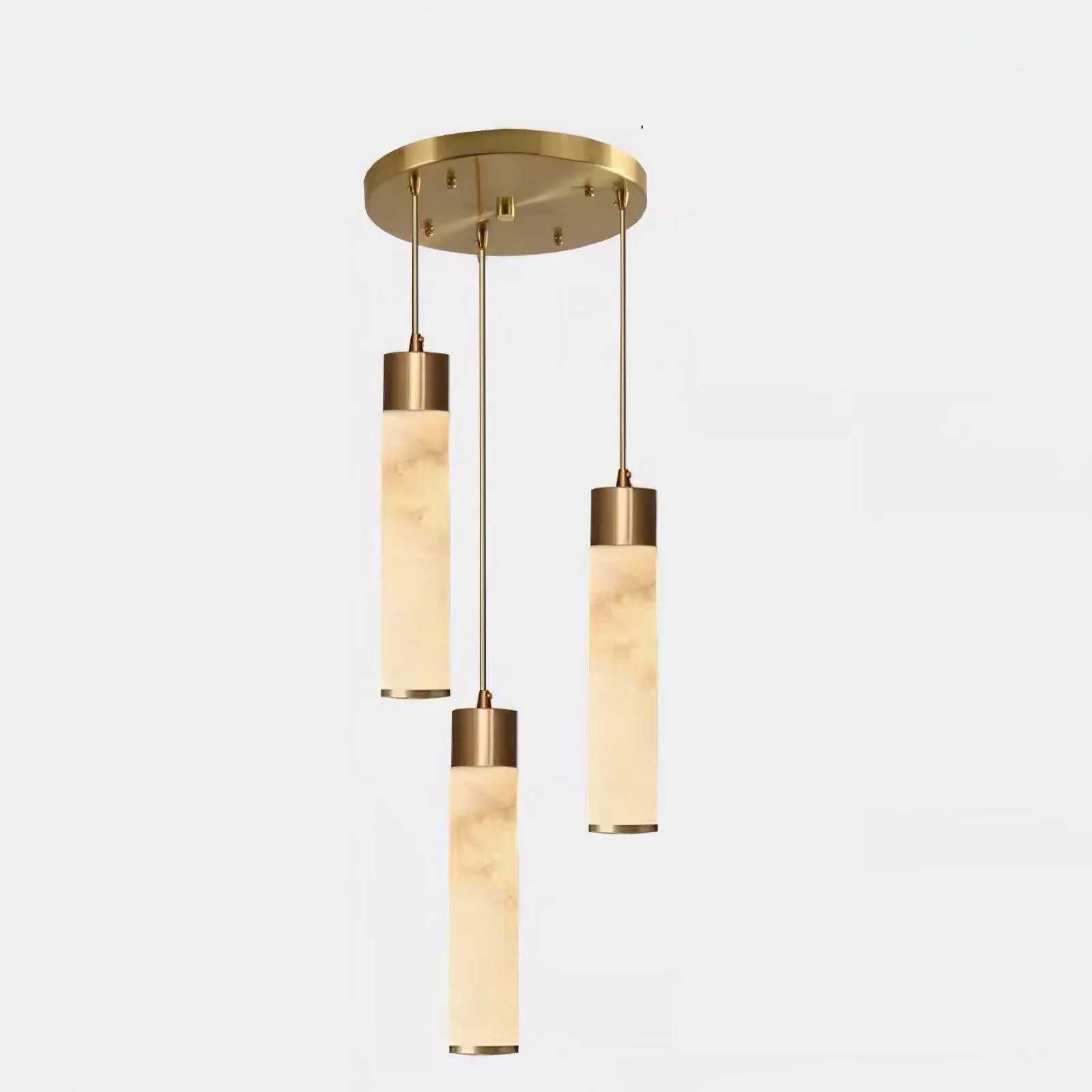 Cylinder Alabaster Pendant Light - Image 11