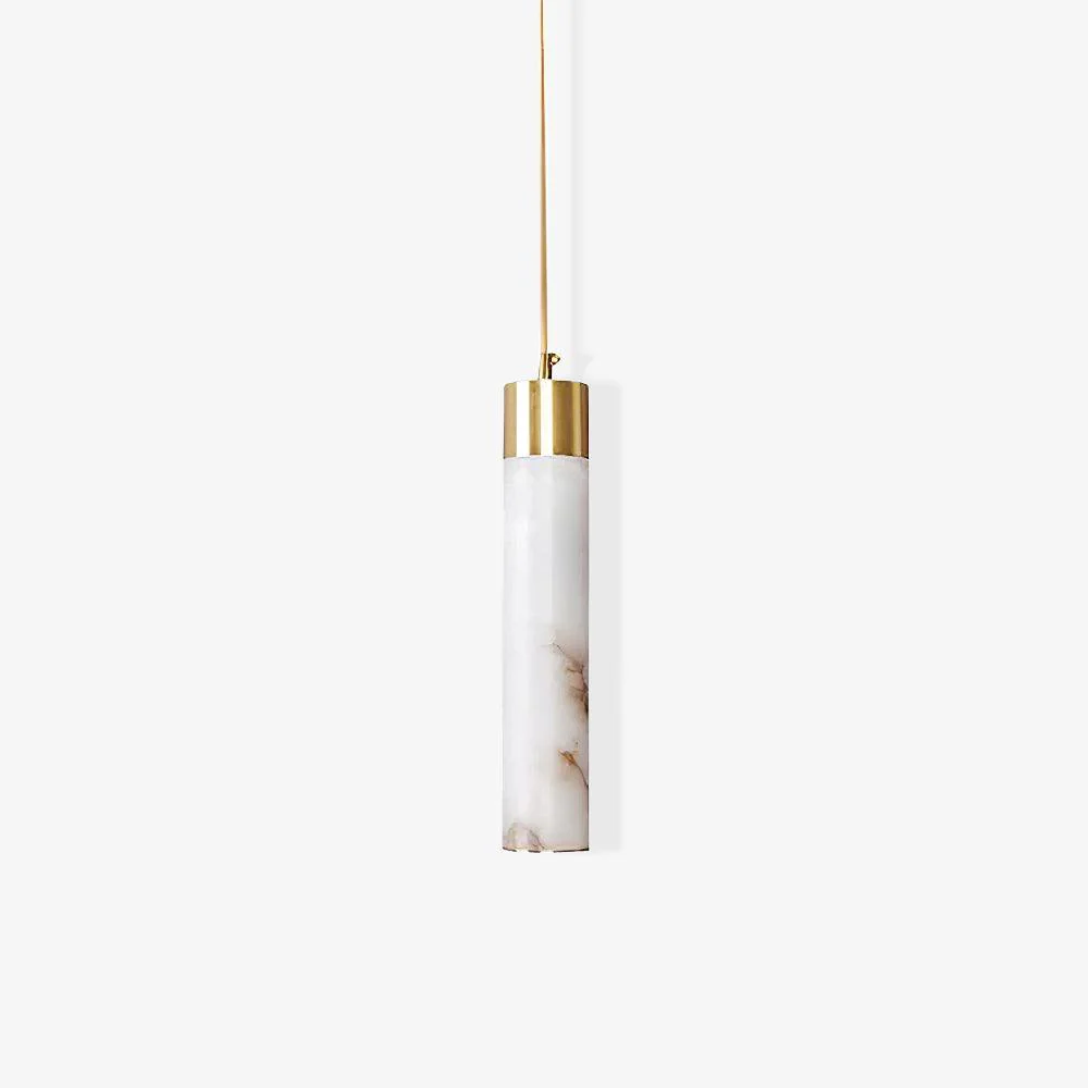 Cylinder Alabaster Pendant Light - Image 27
