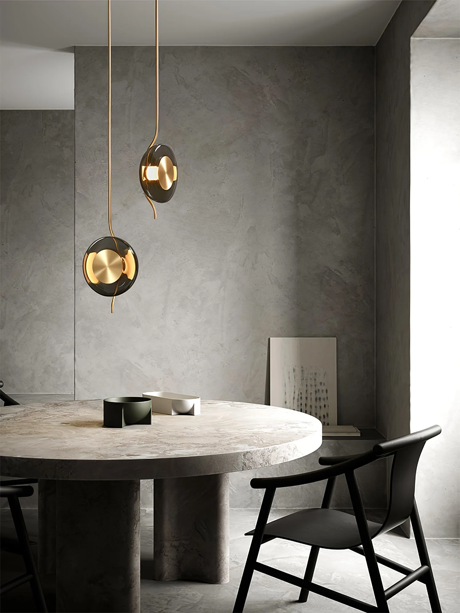 Umirus Modern Minimalist Glass Pendant Lamp - Image 11