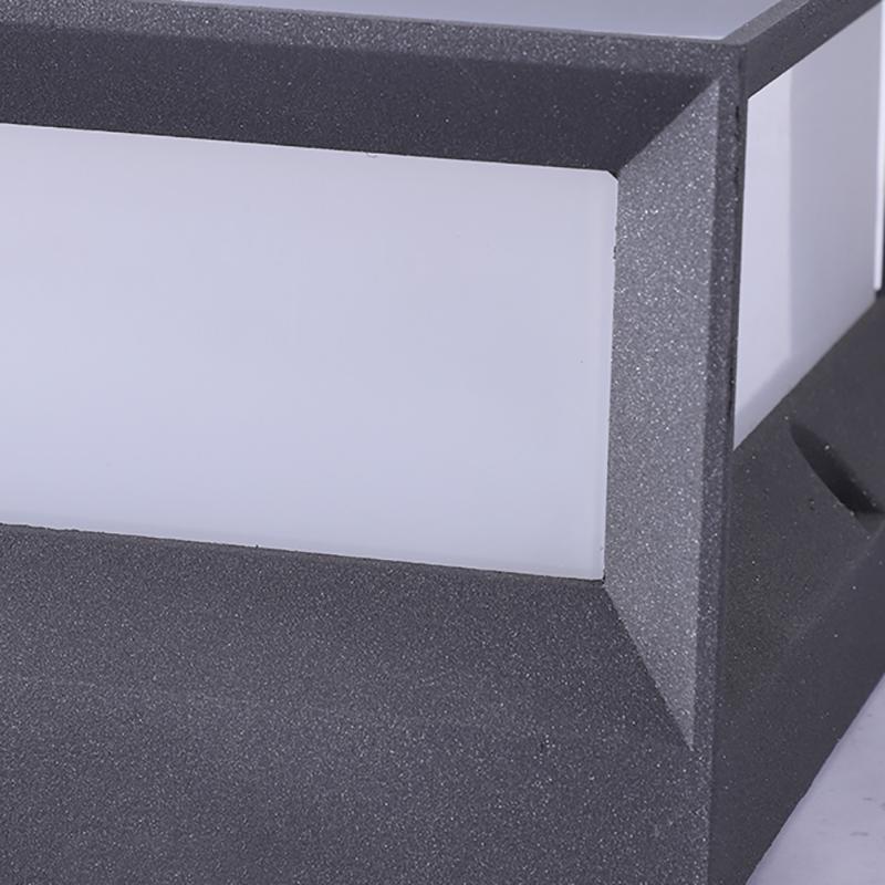 Una Square Unique Modern Solar Outdoor Lights - Image 4