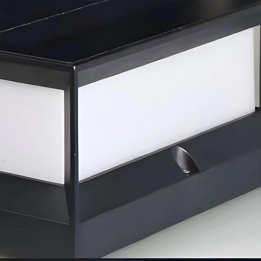 Una Square Unique Modern Solar Outdoor Lights - Image 5