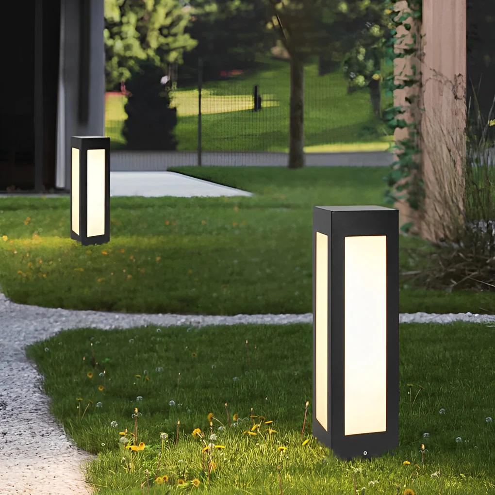 Unite Modern Automatic LED Outdoor Bollard Lights - Image 8