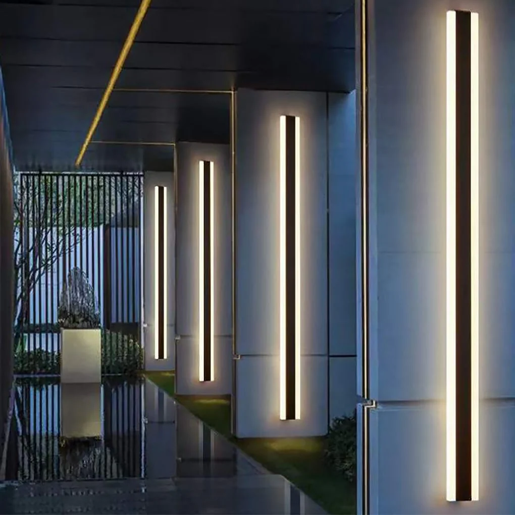 United Linear LED Long Minimalist Outdoor Wall Light - Image 10