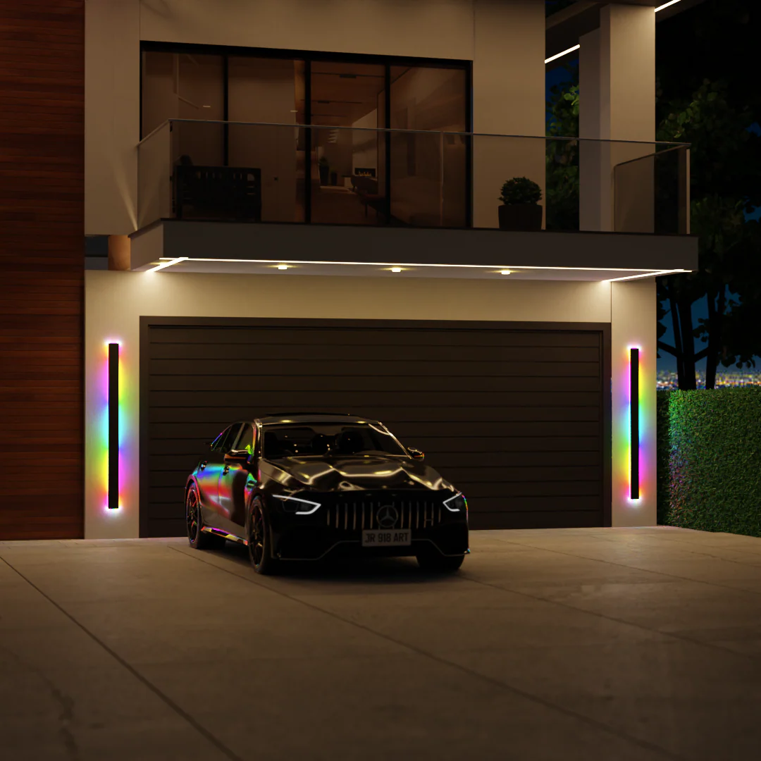 United Linear LED Long Minimalist Outdoor Wall Light - Image 12