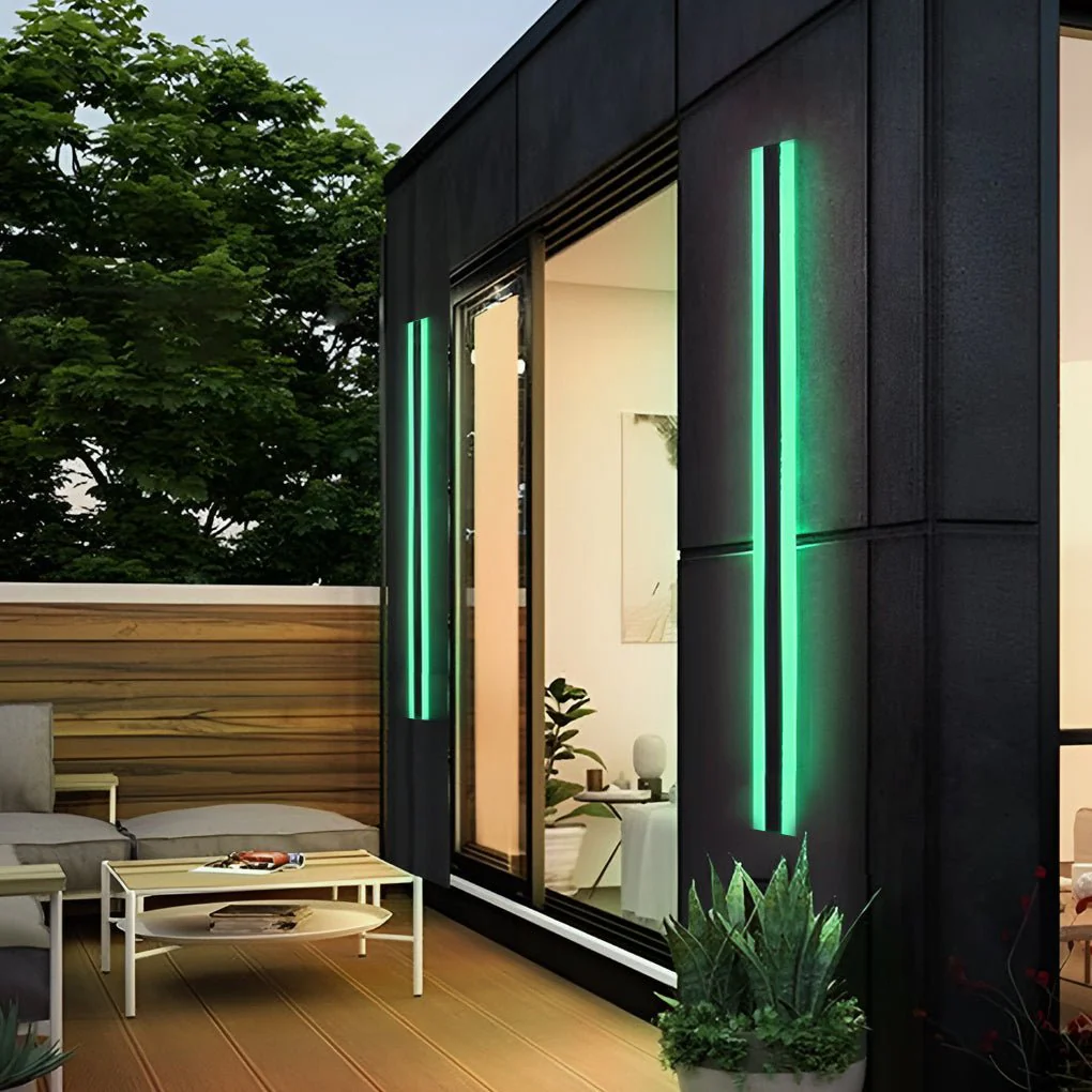 United Linear LED Long Minimalist Outdoor Wall Light - Image 15
