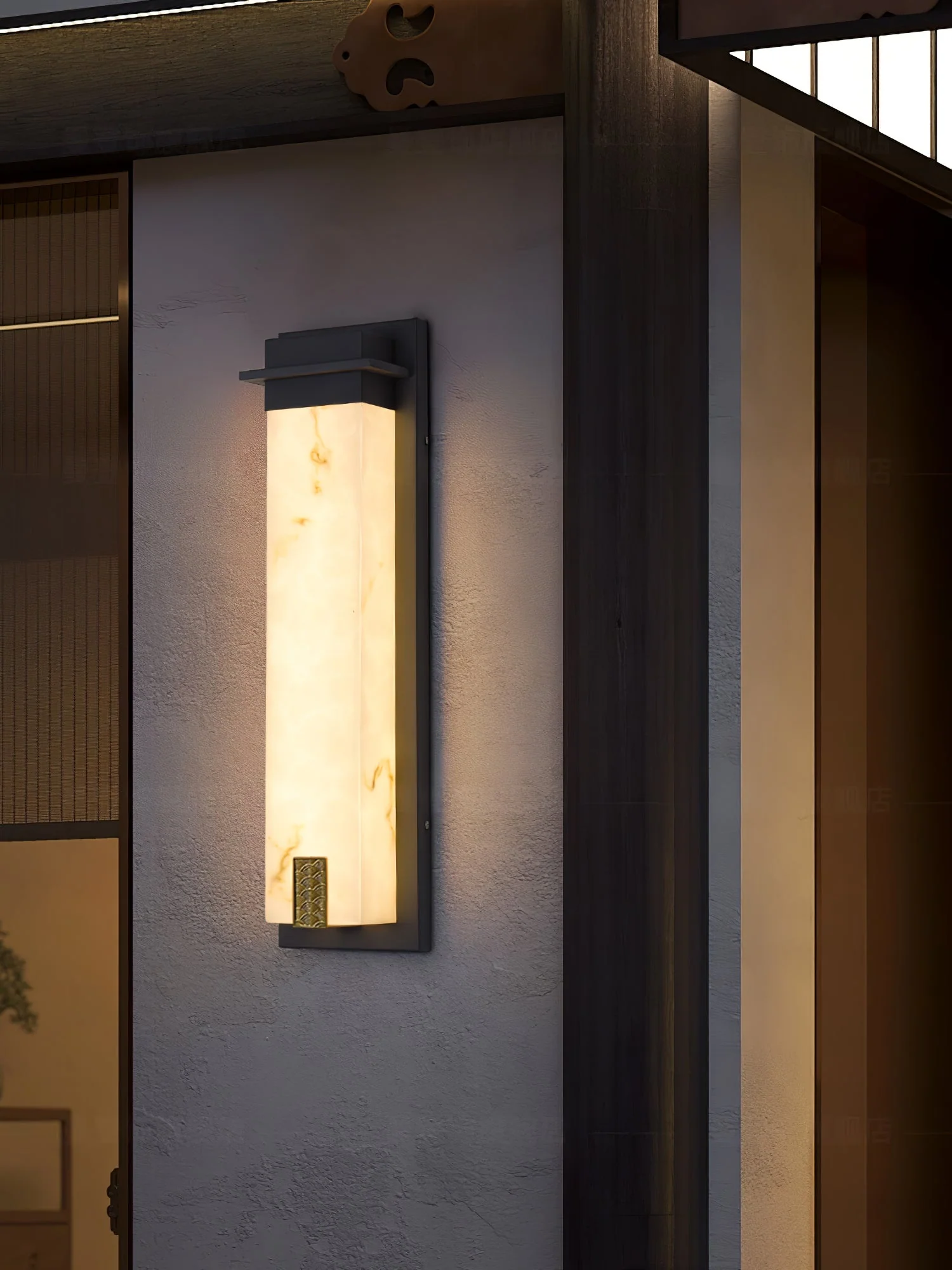 Ushaor Modern Minimalist Outdoor Wall Light - Image 12
