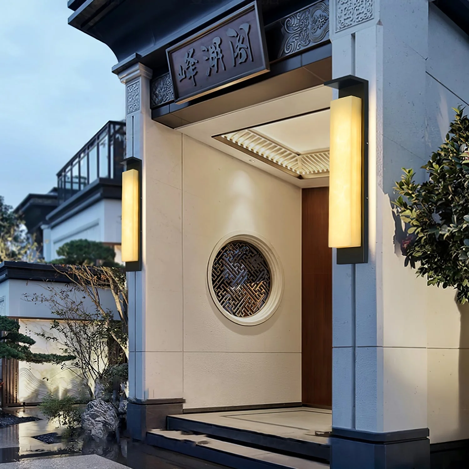 Ushaor Modern Minimalist Outdoor Wall Light - Image 24