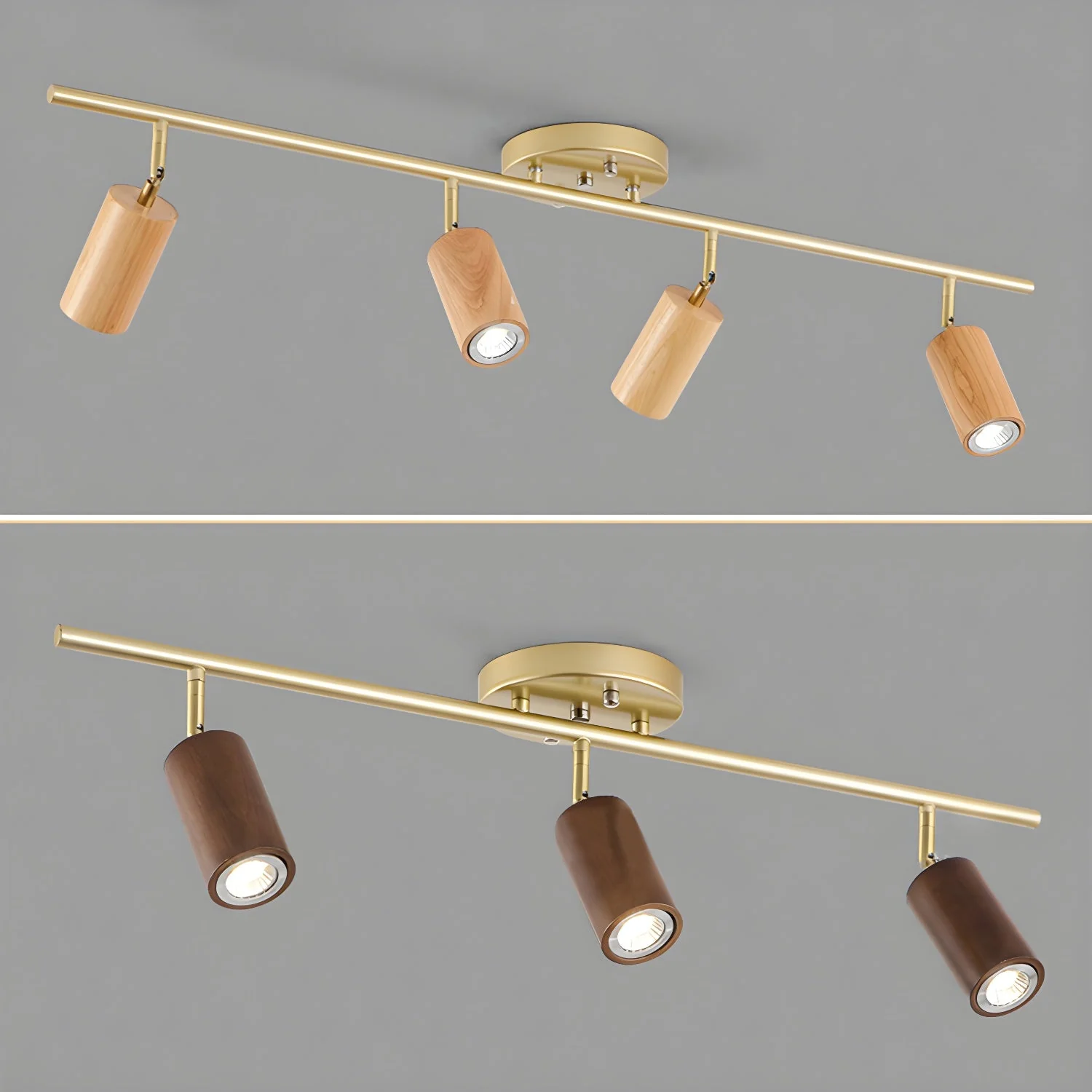 Usolila Modern Minimalist Wood Ceiling Light - Image 13
