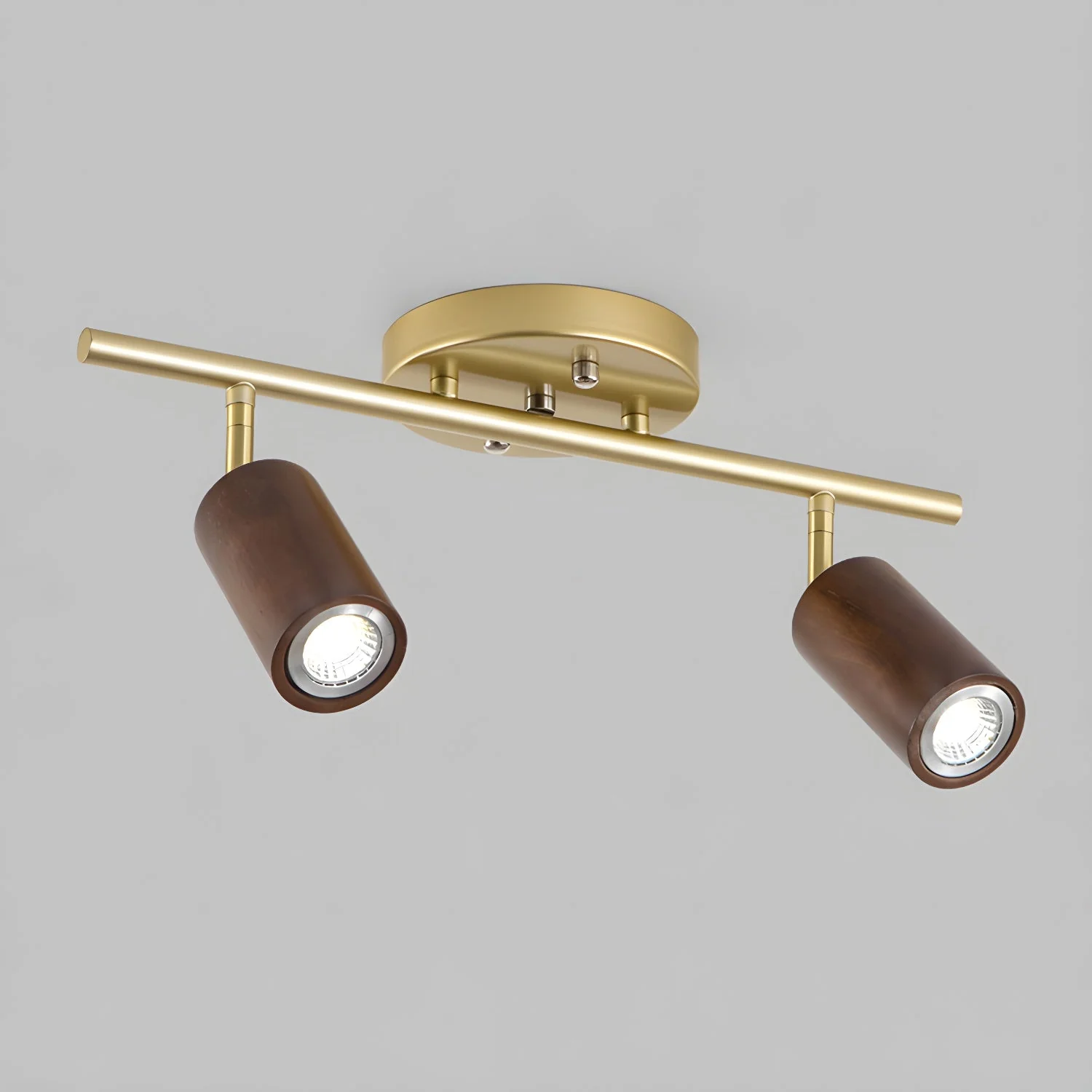 Usolila Modern Minimalist Wood Ceiling Light - Image 2