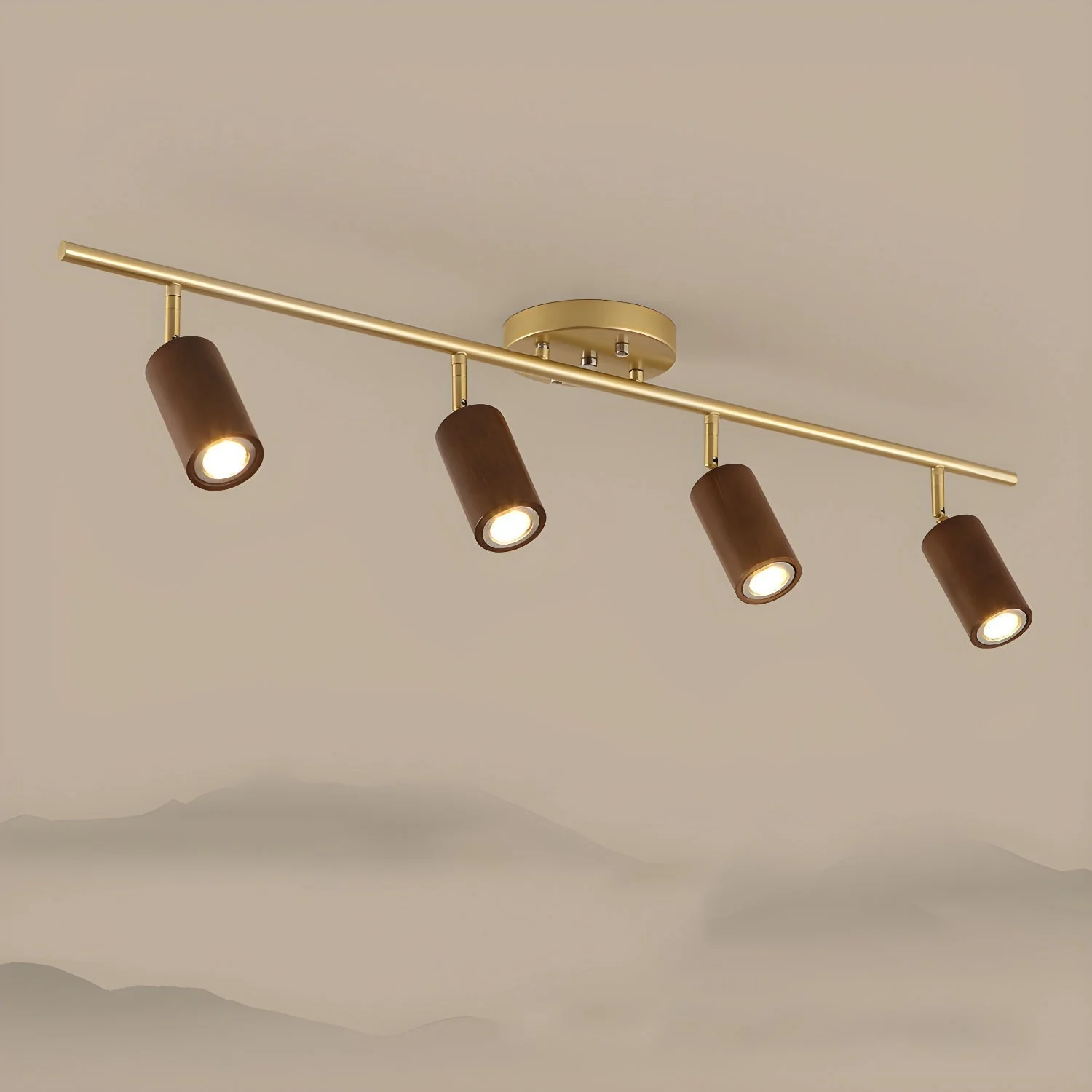 Usolila Modern Minimalist Wood Ceiling Light - Image 43