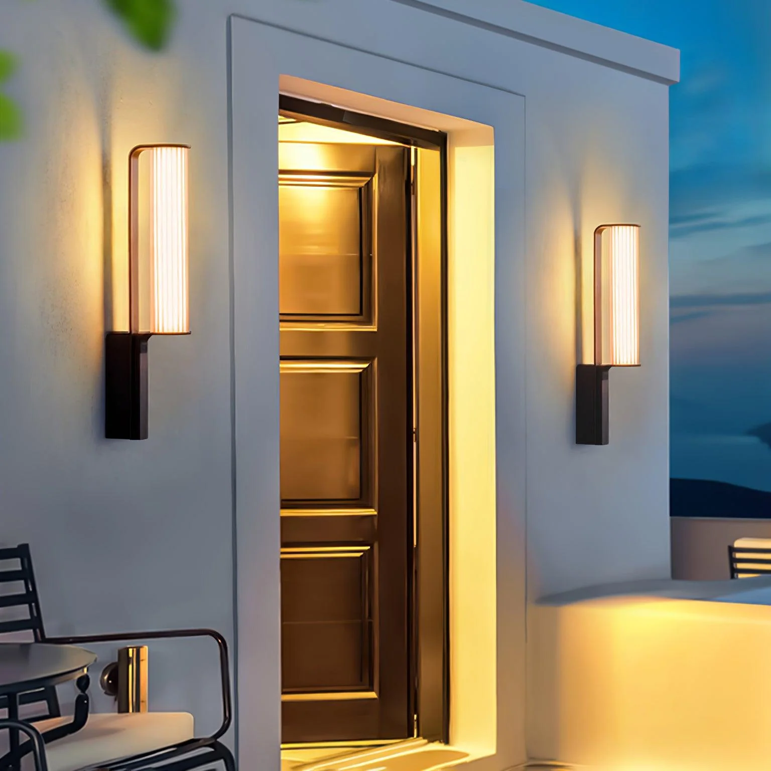 Utalionis Unique Arc LED Sconce Outdoor Lighting - Image 19