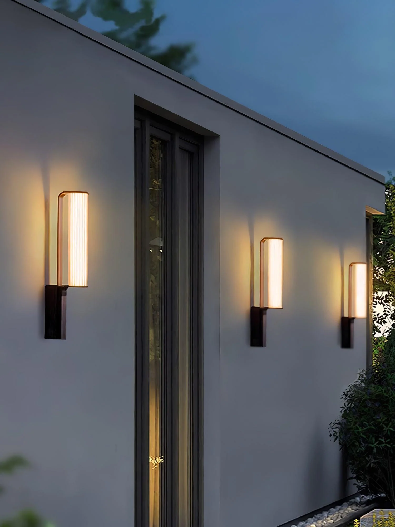 Utalionis Unique Arc LED Sconce Outdoor Lighting - Image 26