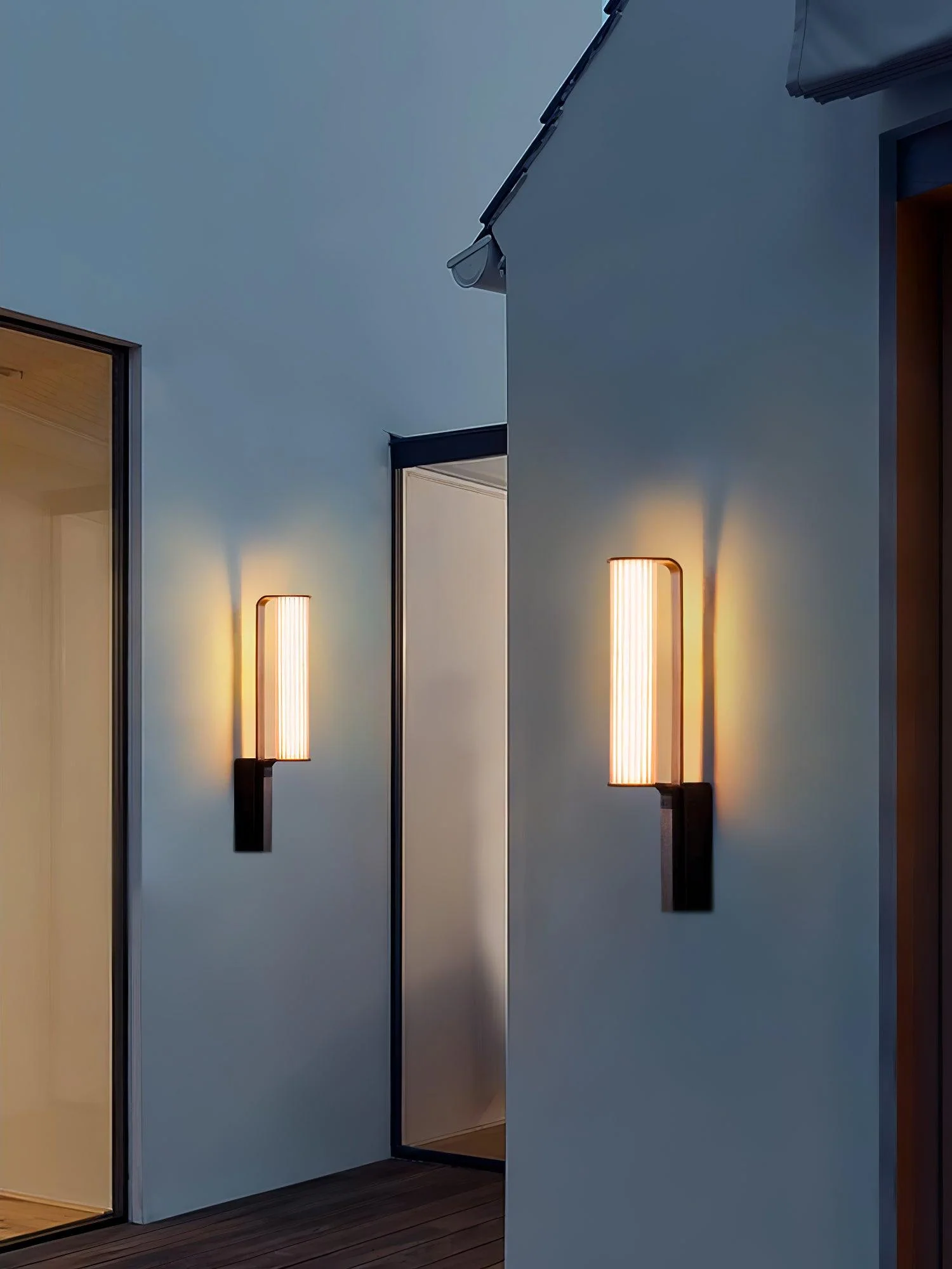 Utalionis Unique Arc LED Sconce Outdoor Lighting - Image 27